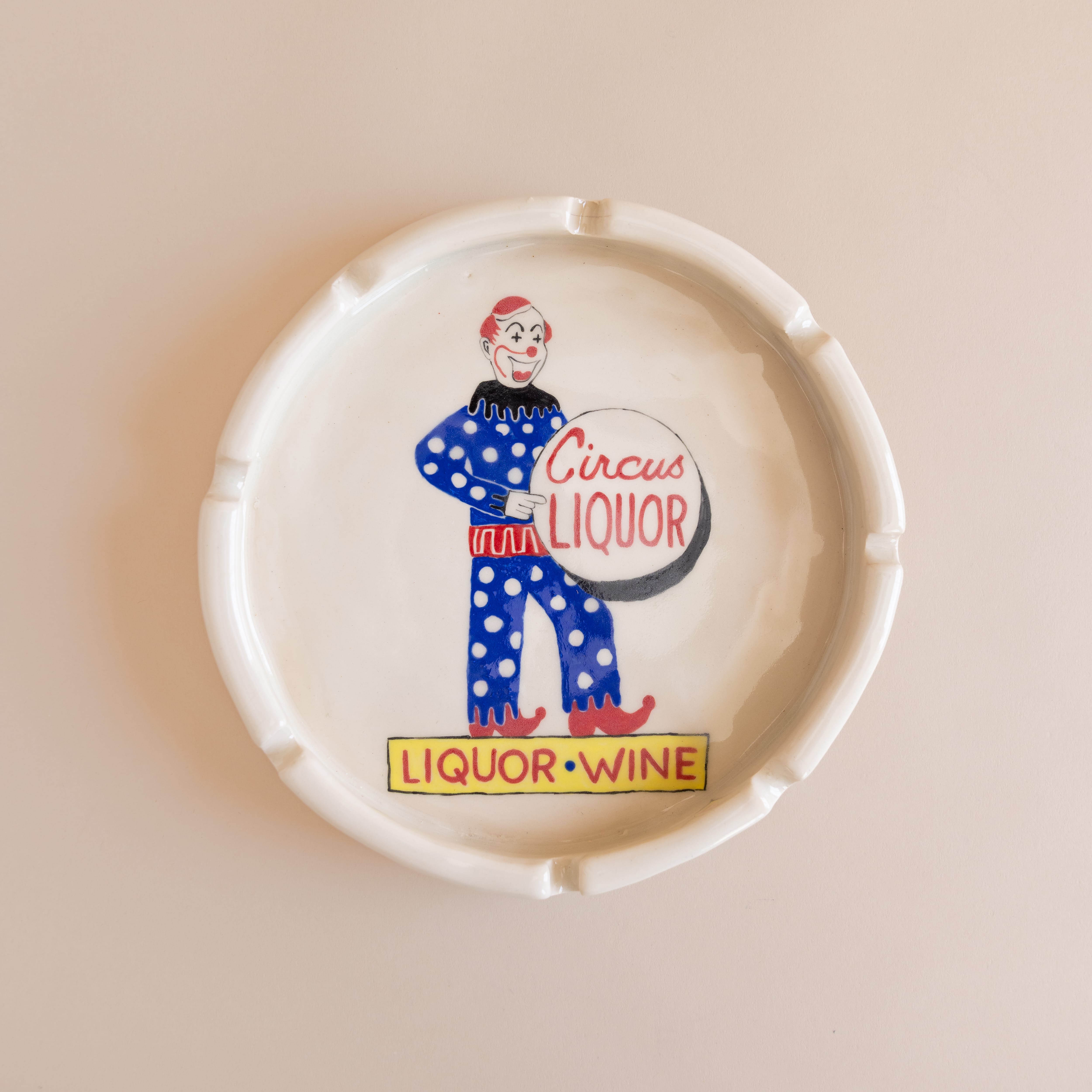 Pot Lady Trays + Catchalls Circus Liquor Los Angeles Landmark Ashtray