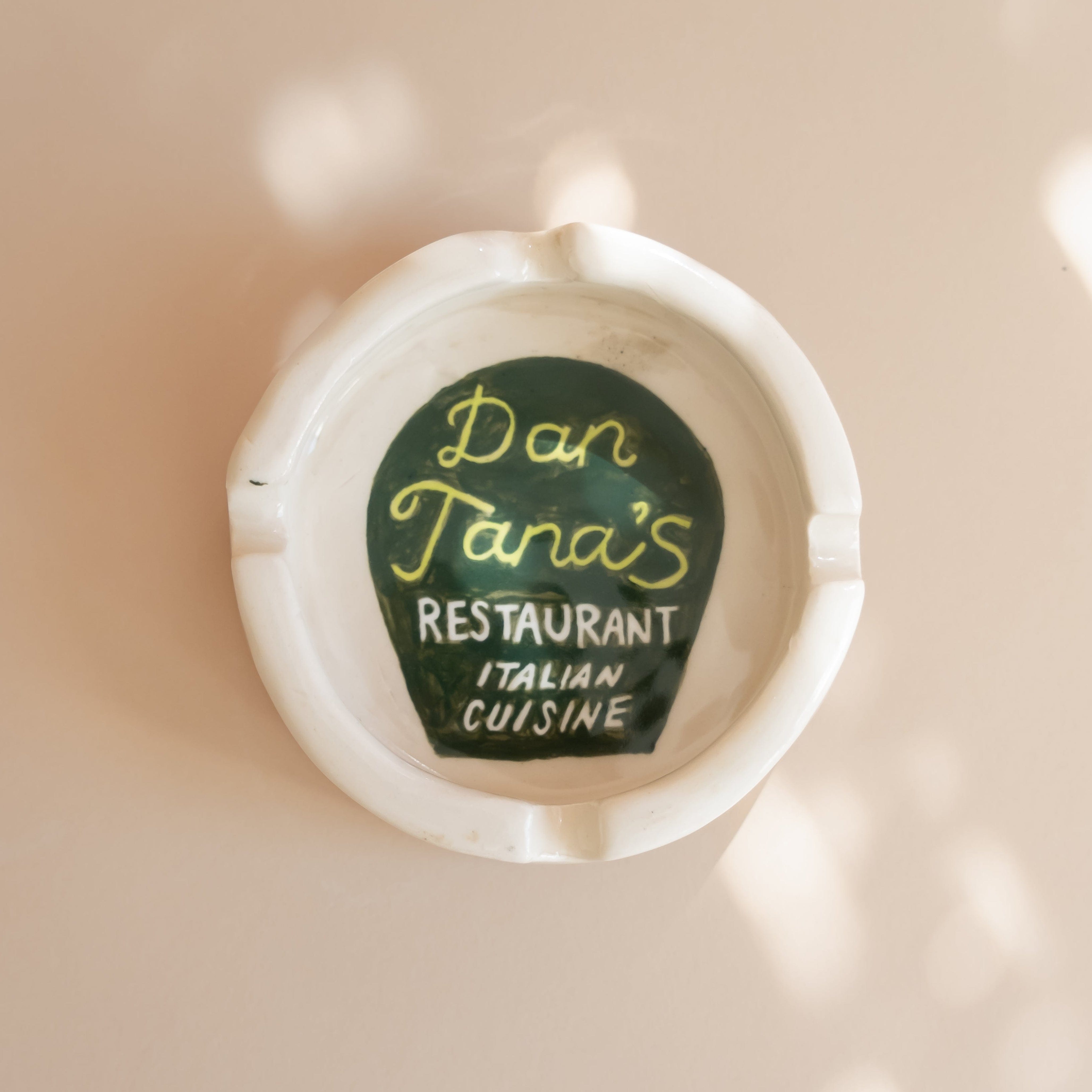 Pot Lady Trays + Catchalls Dan Tana's Los Angeles Landmark Ashtray