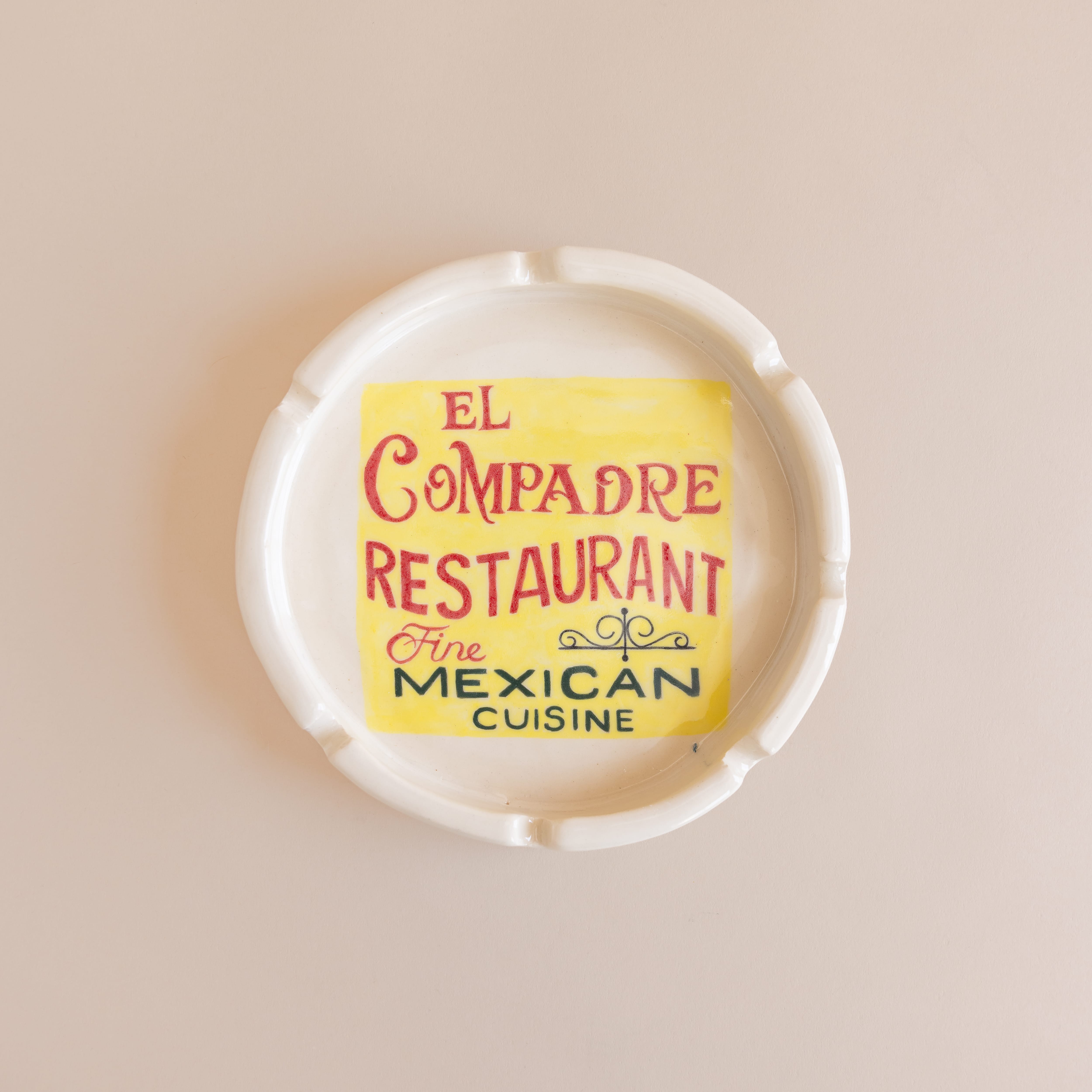 Pot Lady Trays + Catchalls El Compadre Los Angeles Landmark Ashtray