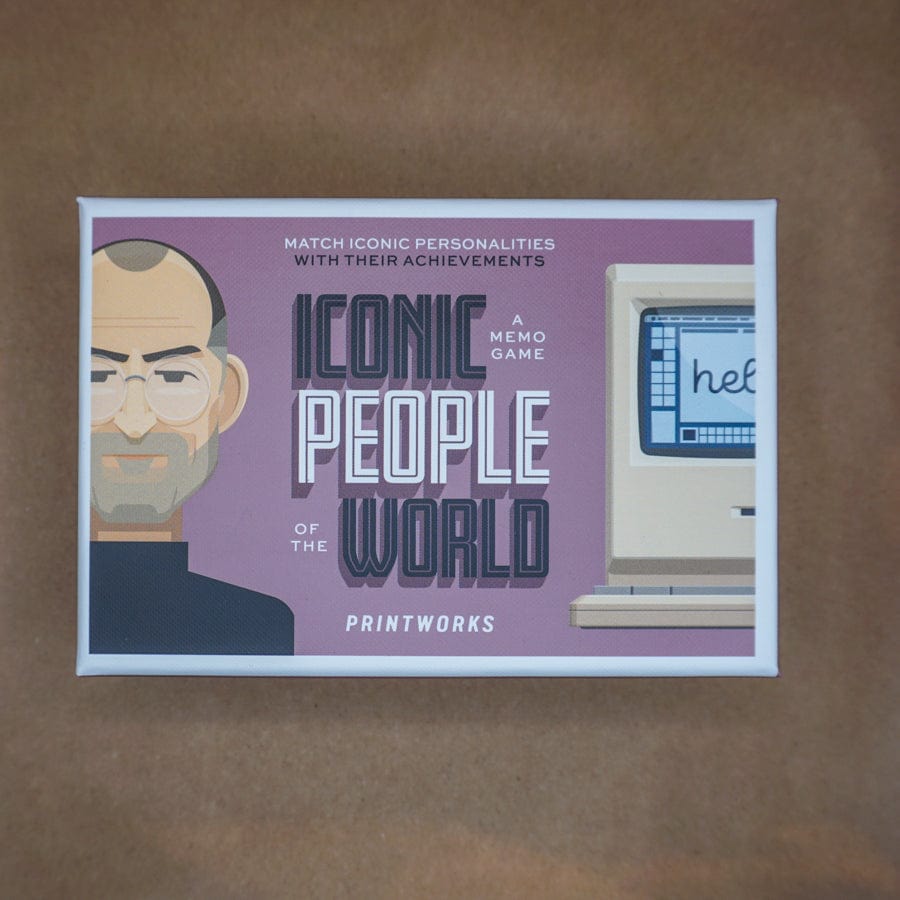 Printworks Games Memo Game - Iconic People