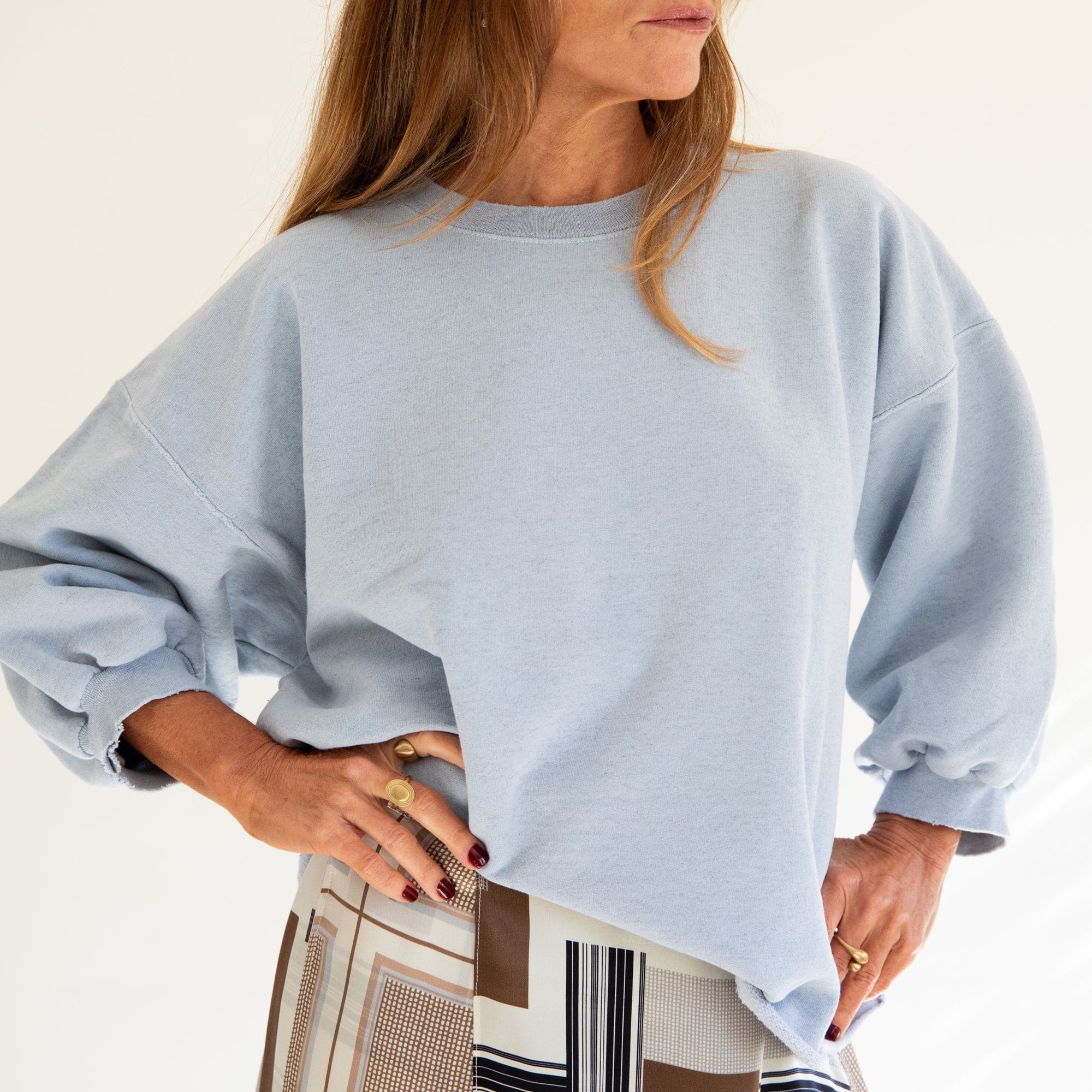 Rachel Comey Tops Blue / XS/S Fond Sweatshirt by Rachel Comey