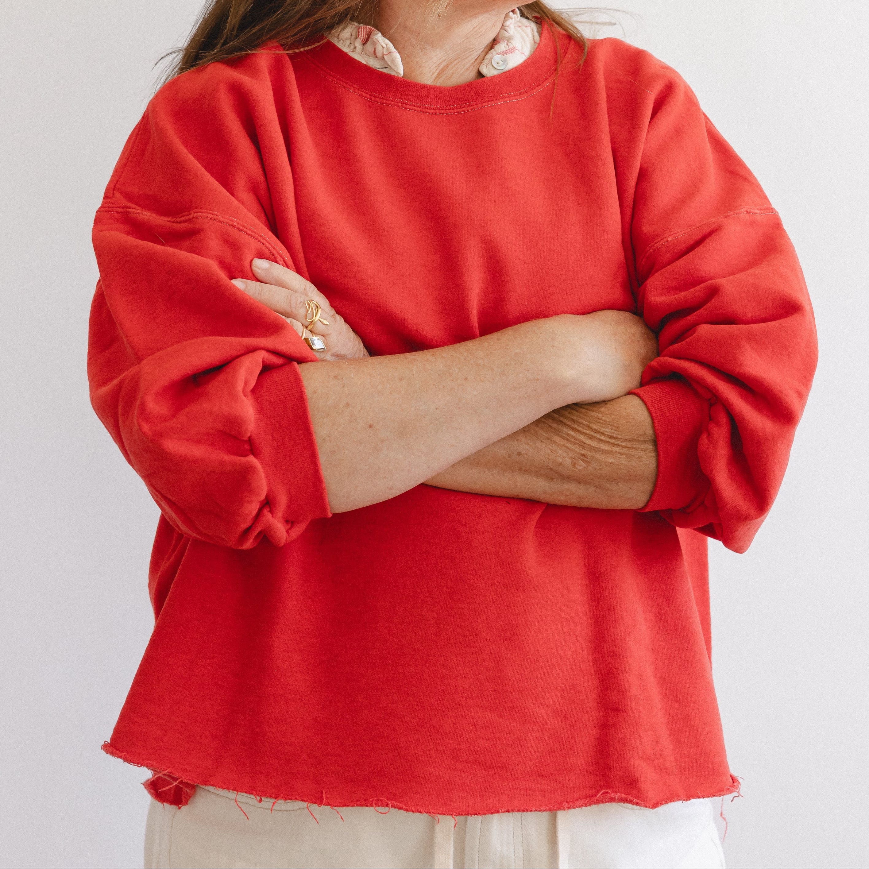 Rachel Comey Tops Cherry / XS/S Fond Sweatshirt by Rachel Comey
