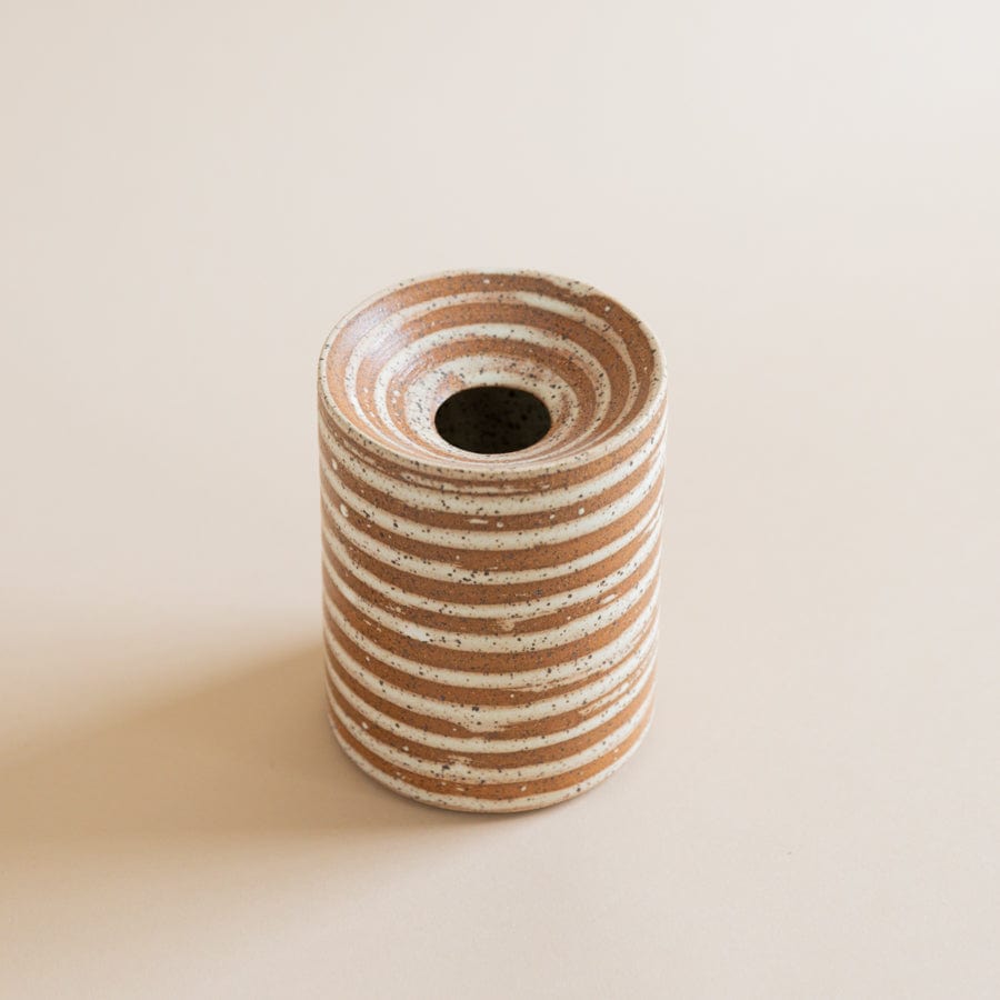 Rory Pots Everyday Inset Vase in Striped