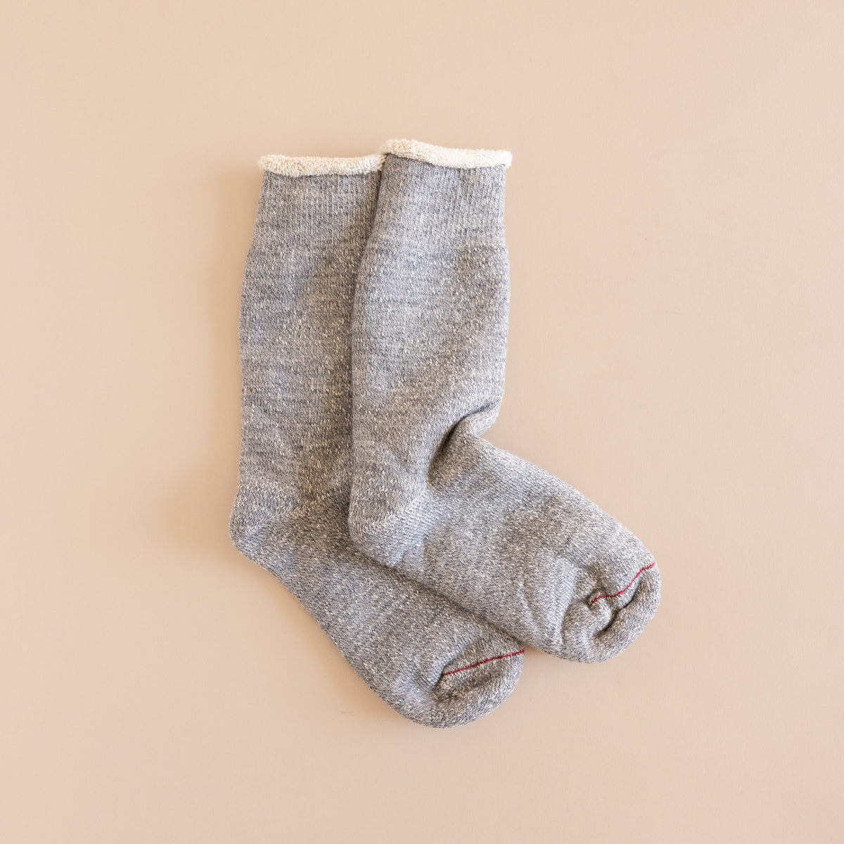 Rototo Socks Gray / Small Rototo Double Faced Crew Socks