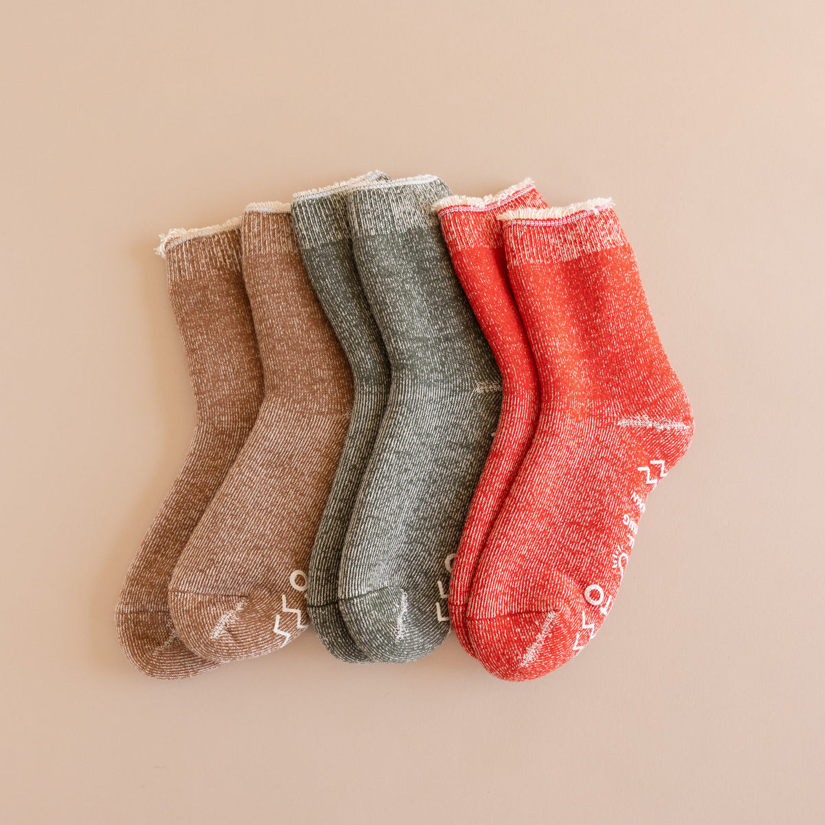 Rototo Socks Rototo Double Face Shaggy Pile Room Socks