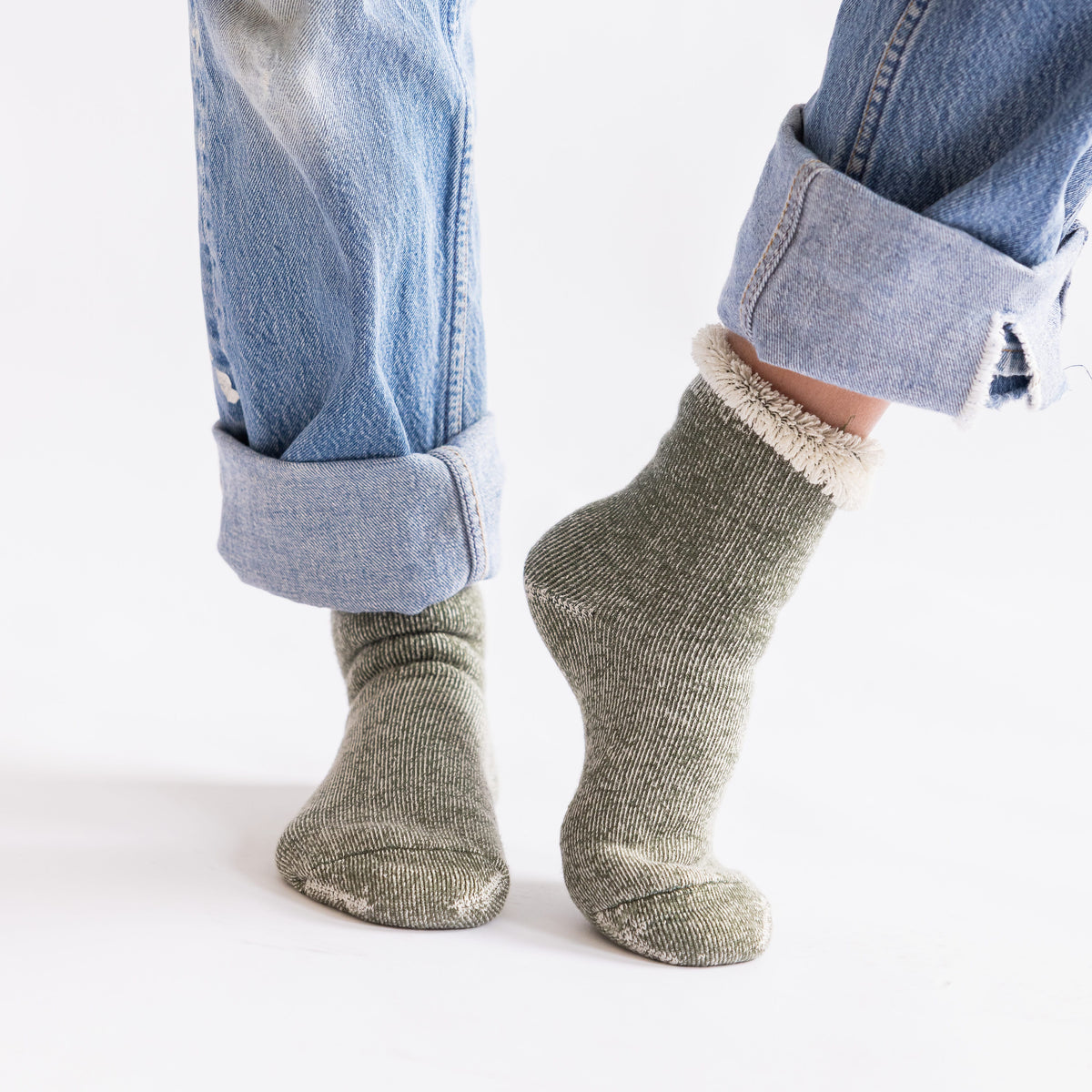 Rototo Socks Rototo Double Face Shaggy Pile Room Socks
