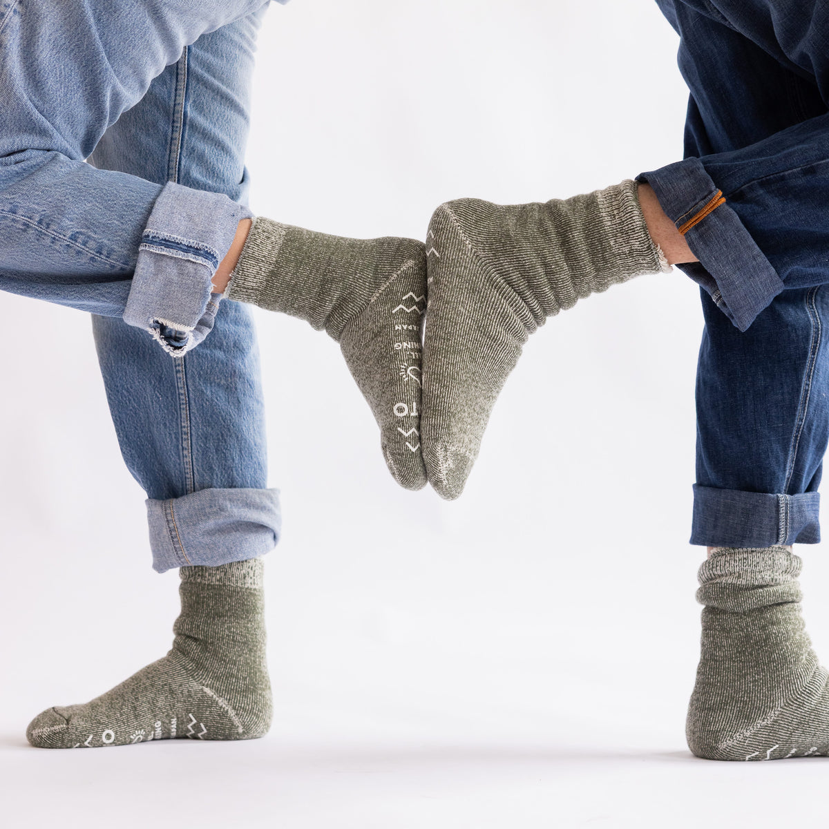 Rototo Socks Rototo Double Face Shaggy Pile Room Socks