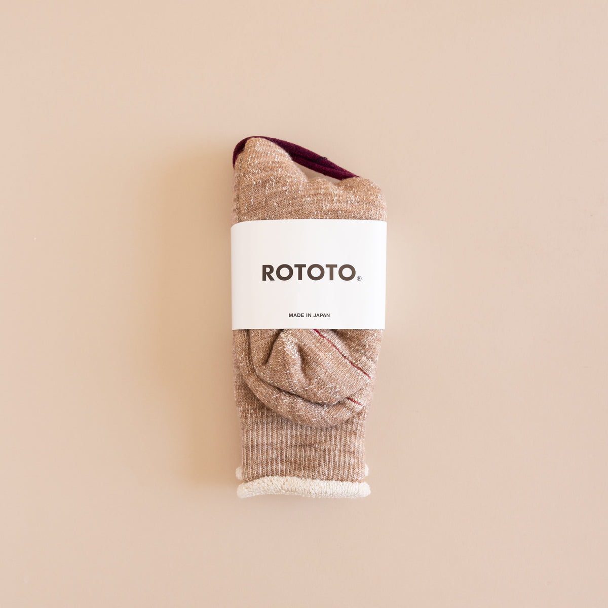 Rototo Socks Rototo Double Faced Crew Socks