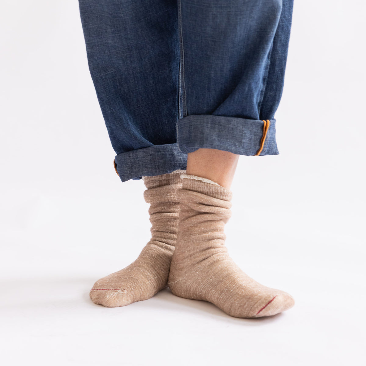 Rototo Socks Rototo Double Faced Crew Socks