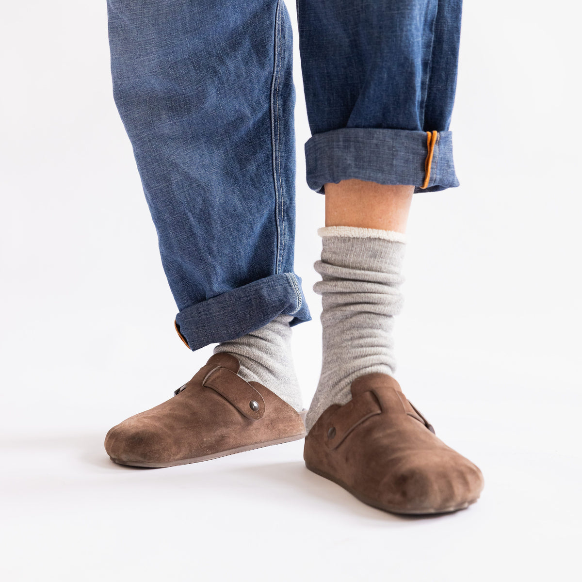 Rototo Socks Rototo Double Faced Crew Socks