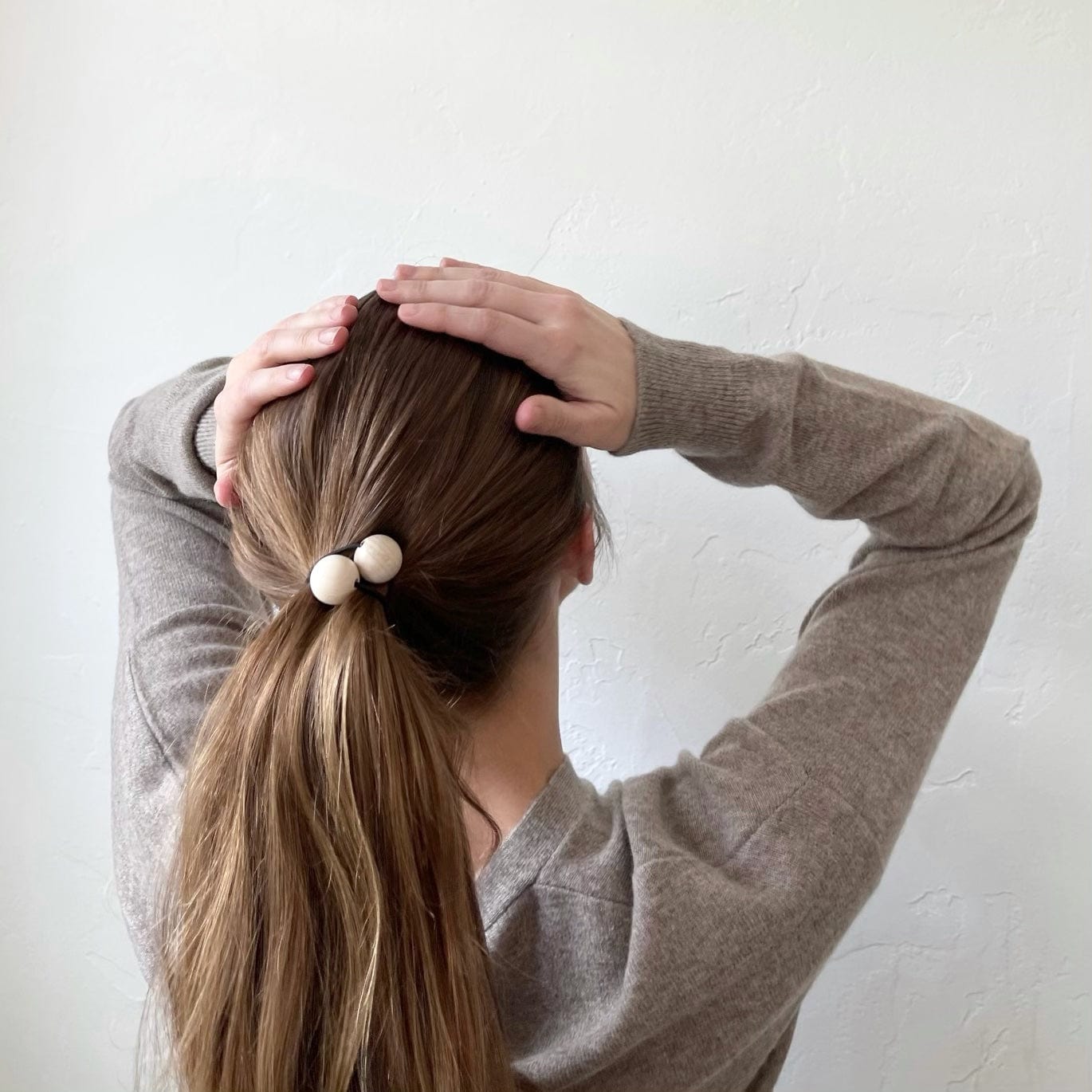 Saskia Diez Hair Wooden Hair Tie by Saskia Diez