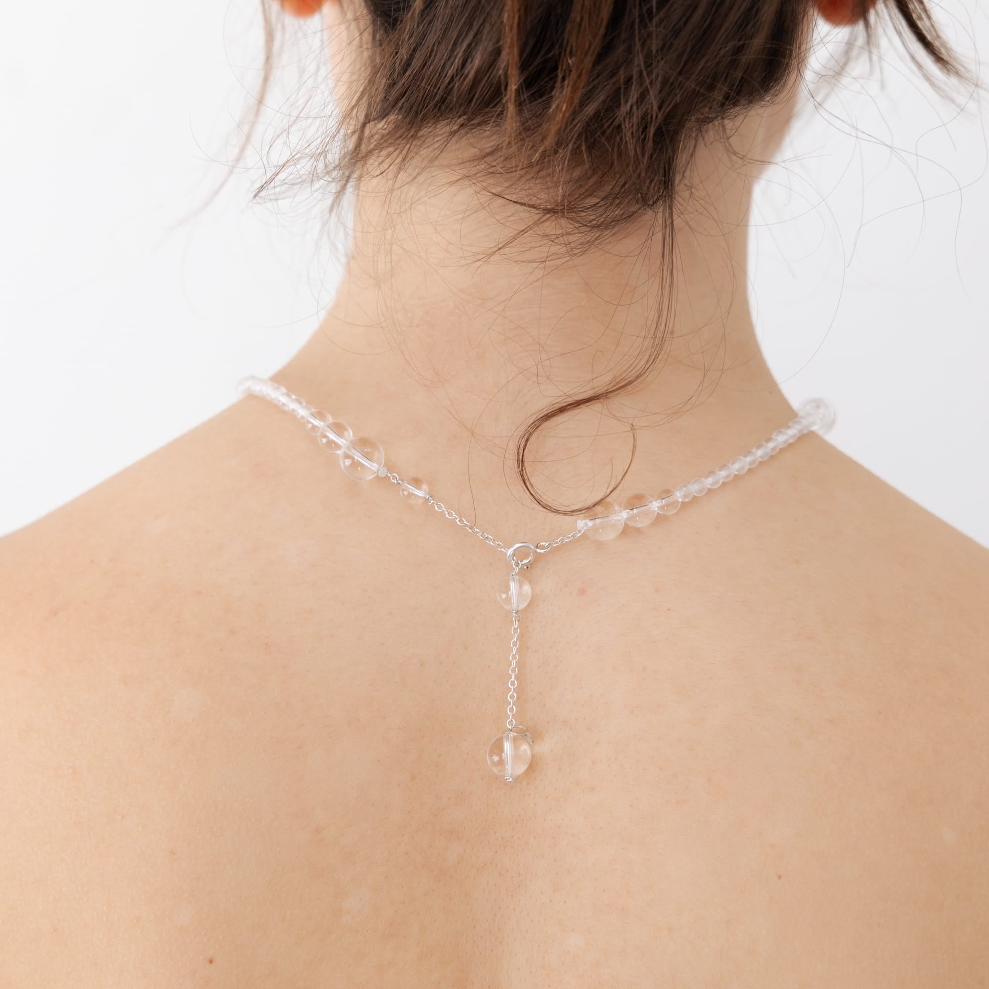 Saskia Diez Necklaces Drop Crystal Necklace