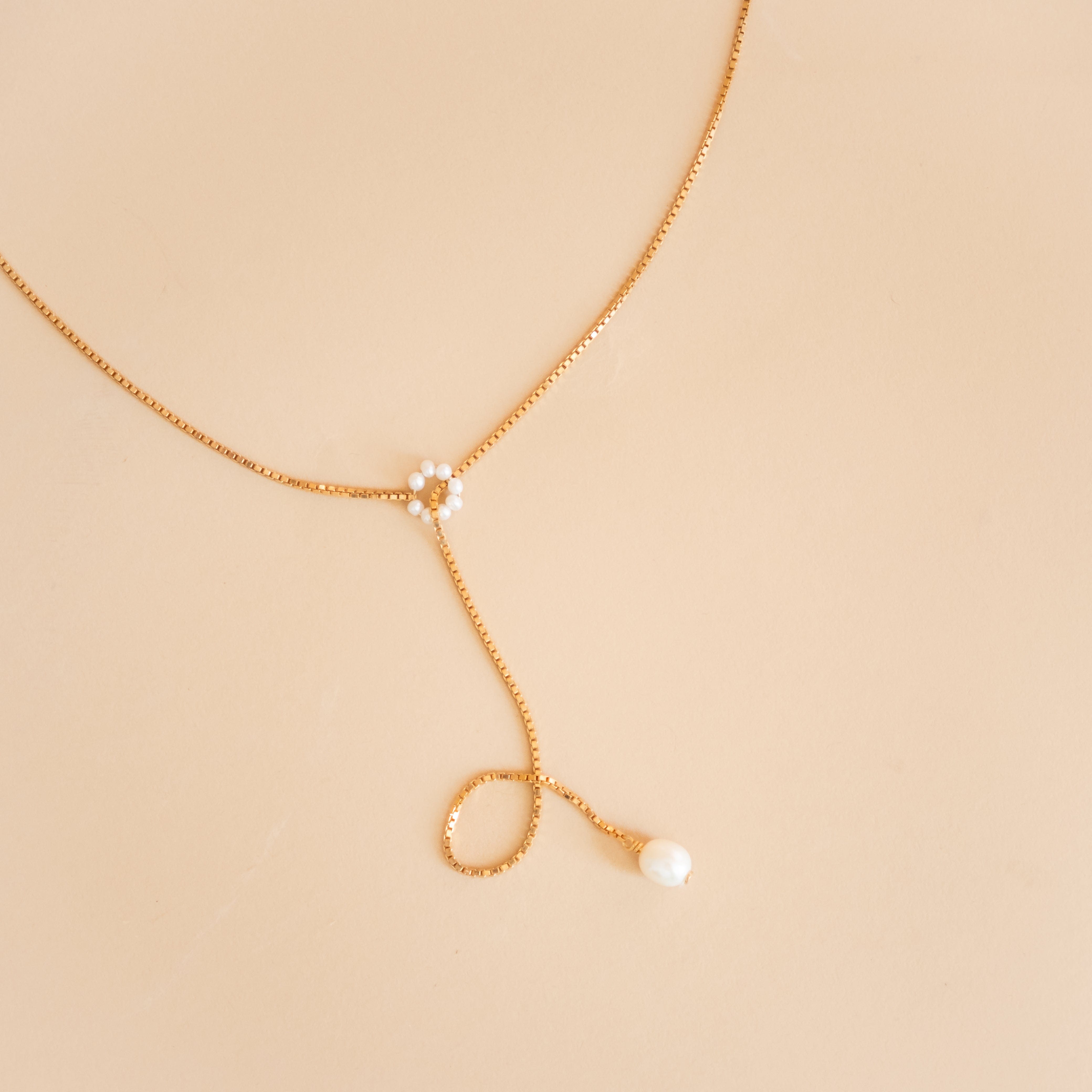 Saskia Diez Necklaces Fringe Pearl Necklace