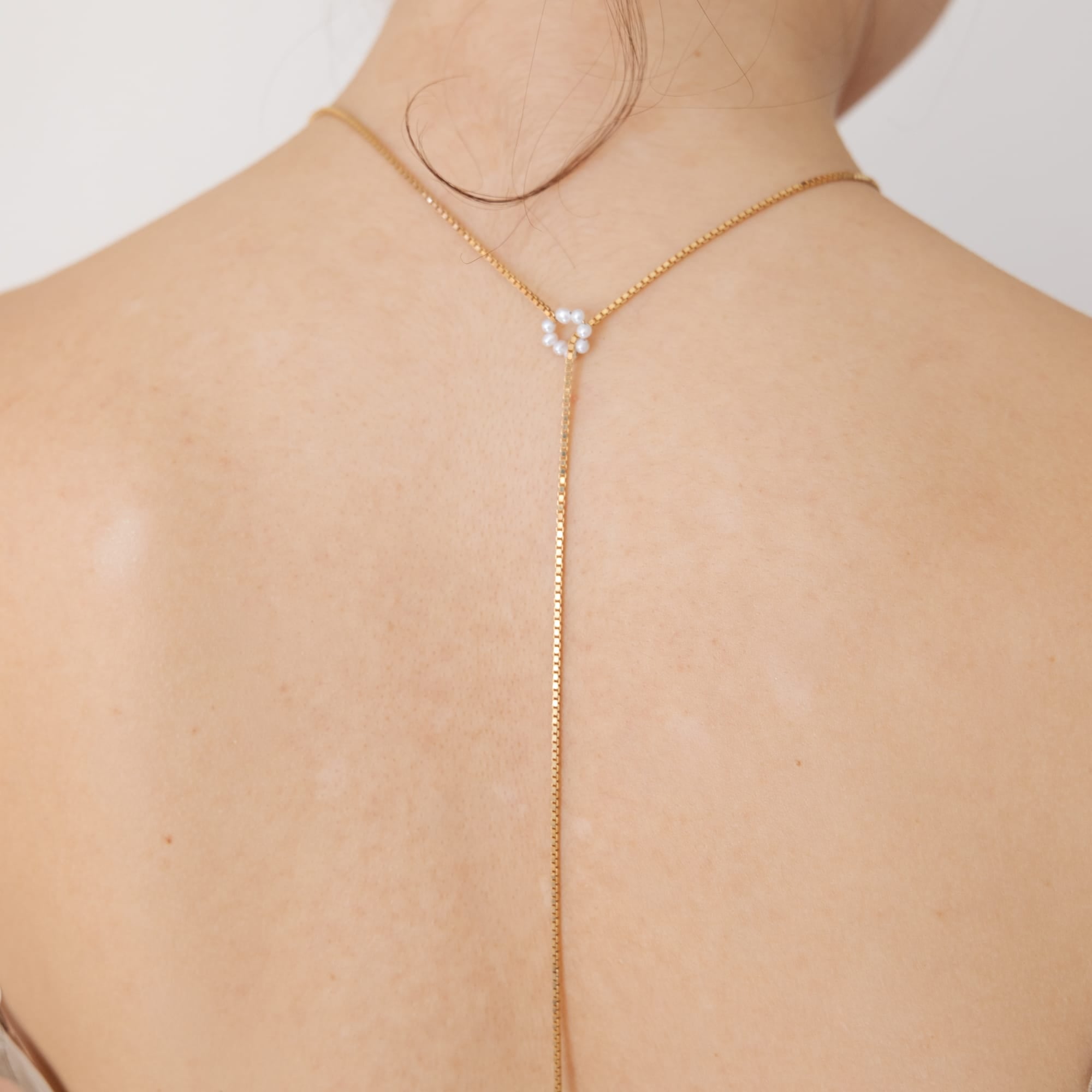 Saskia Diez Necklaces Fringe Pearl Necklace