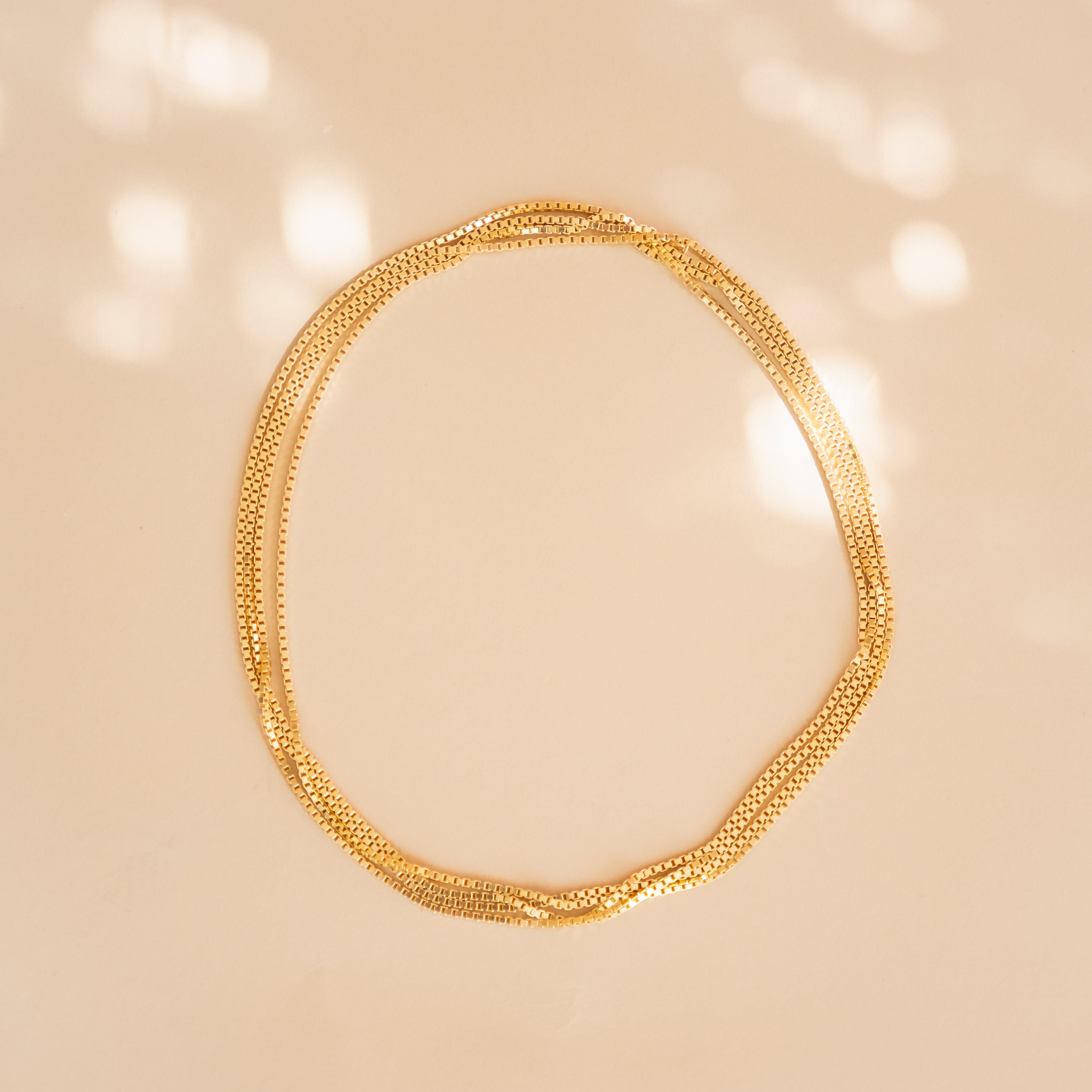 Saskia Diez Necklaces Gold-plated Long Loop Necklace