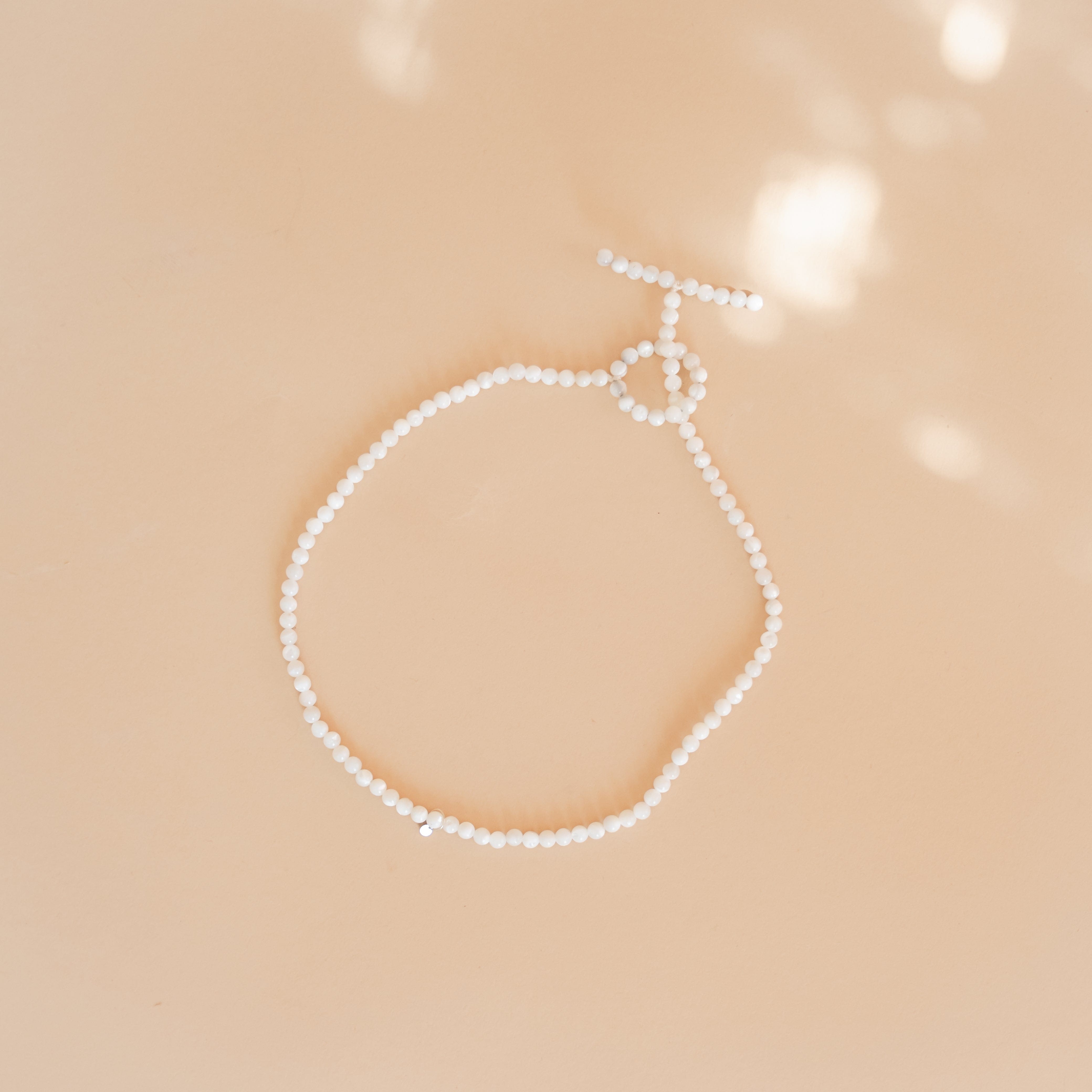 Saskia Diez Necklaces Mother of Pearl Choker Necklace