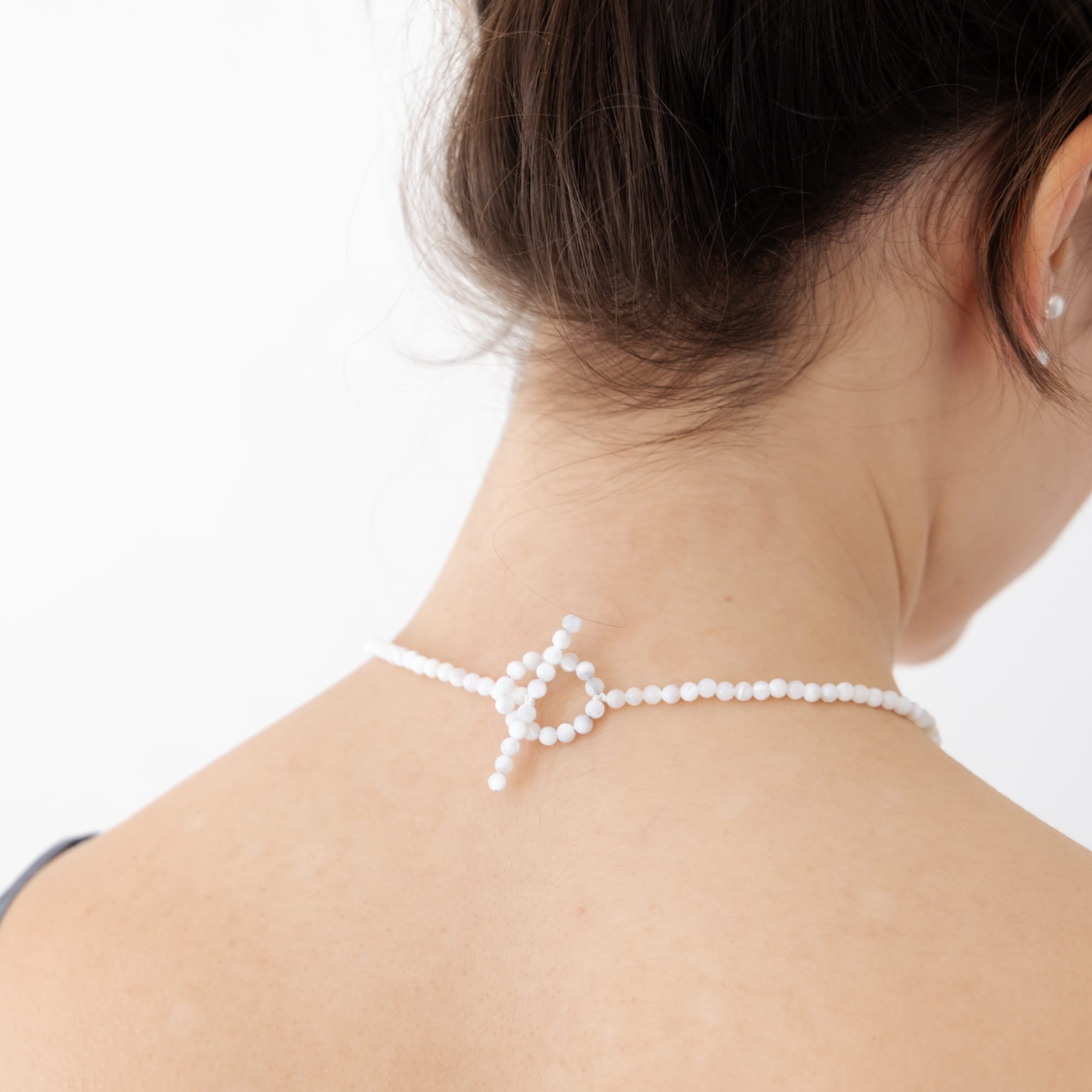 Saskia Diez Necklaces Mother of Pearl Choker Necklace