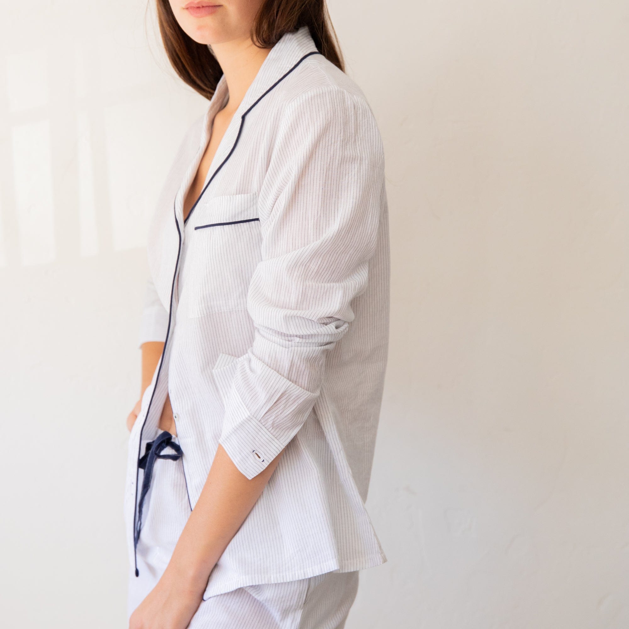 Scarlette Ateliers Sleepwear Classic Cotton Pajama Set by Scarlette Ateliers