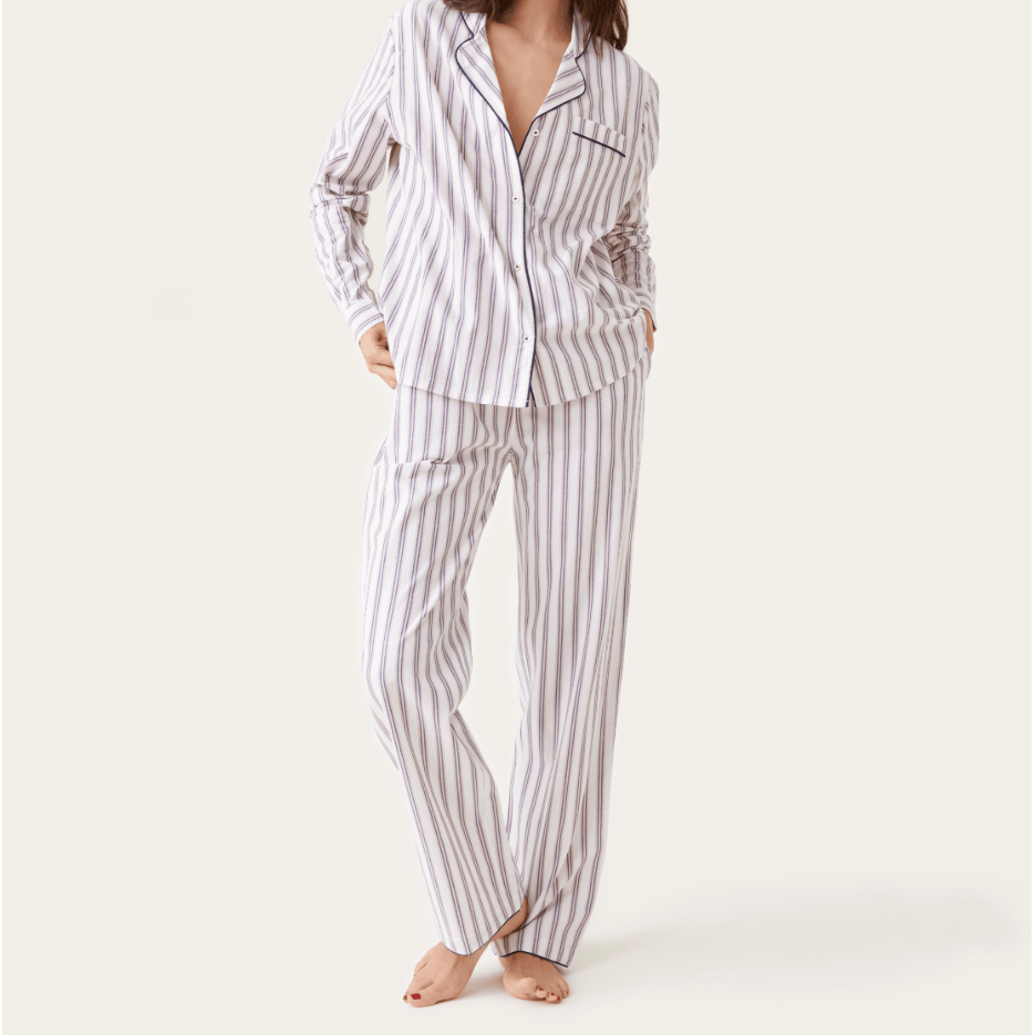 Scarlette Ateliers Sleepwear Classic Cotton Pajama Set by Scarlette Ateliers