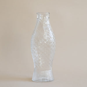Glass Fish Shaped Pitcher - Clear