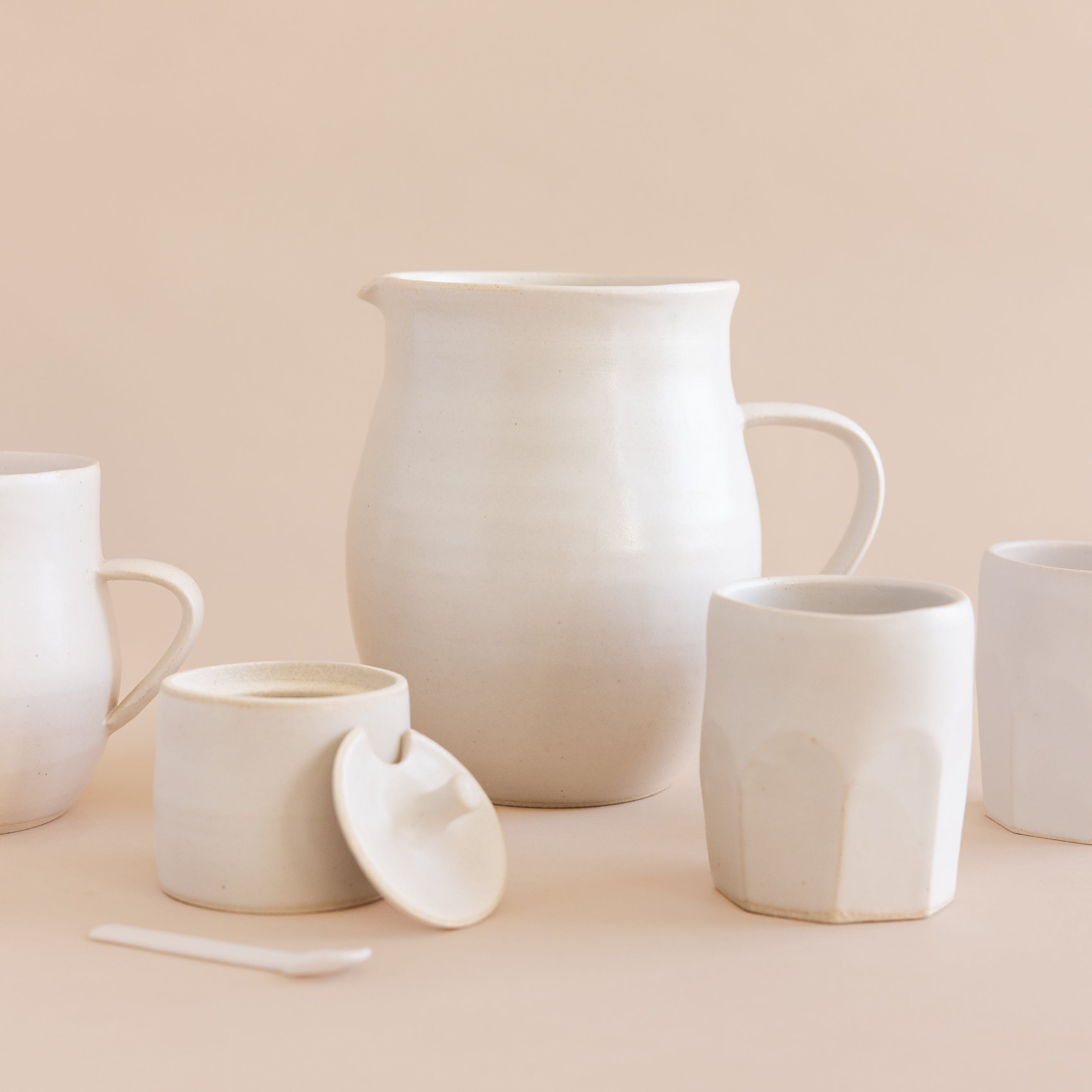 Sheldon Ceramics Drinkware Ceramic Farmhouse Pitcher