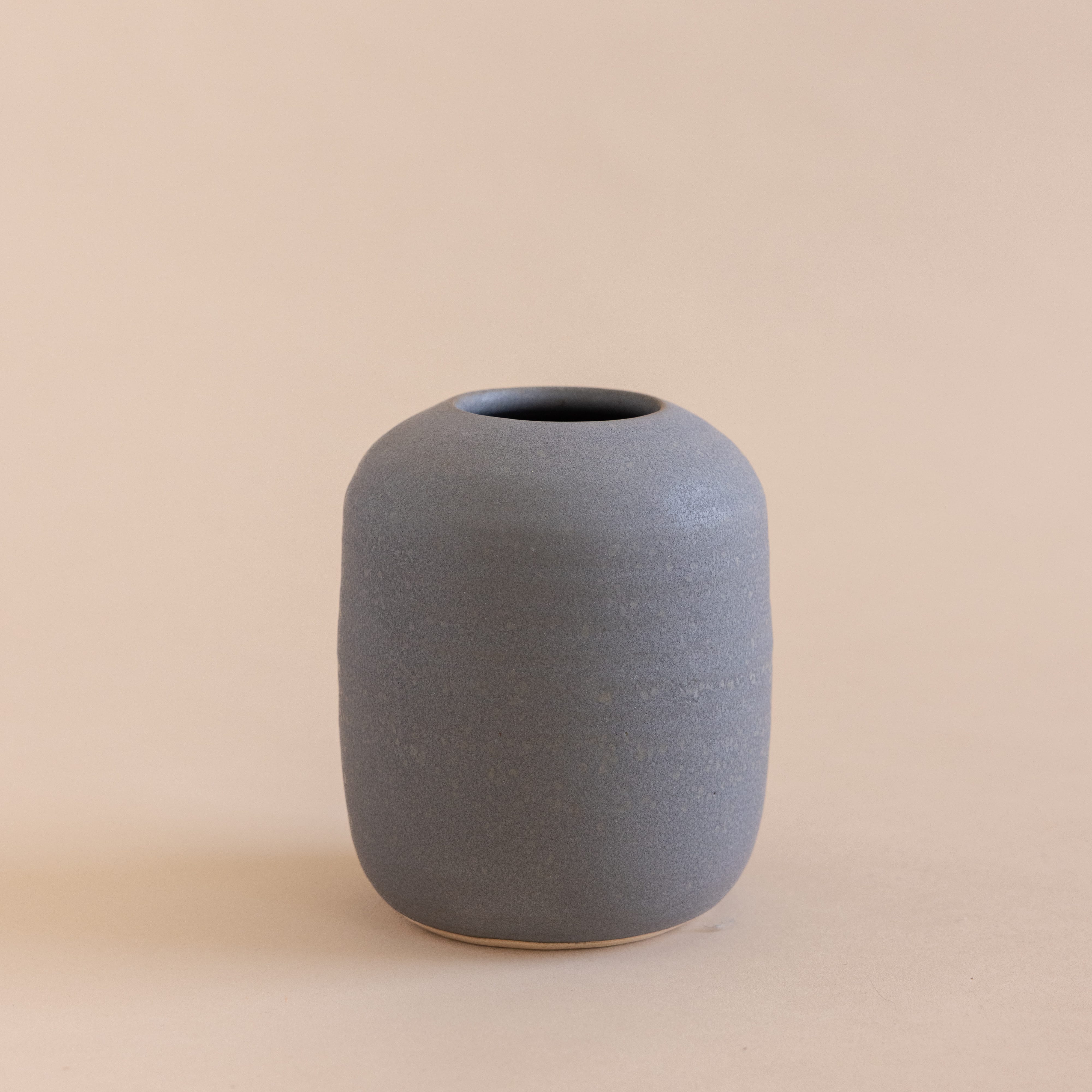 Sheldon Ceramics Everyday Charcoal / Medium Ceramic Oval Vase