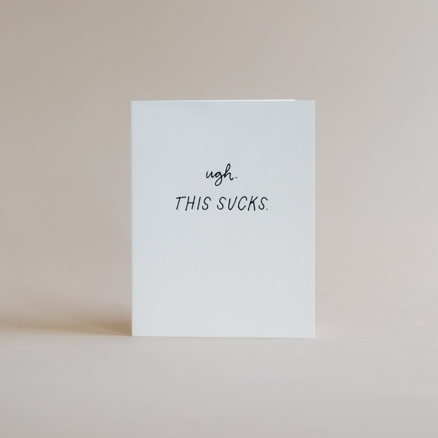 Shorthand Press Greeting Cards Ugh Card