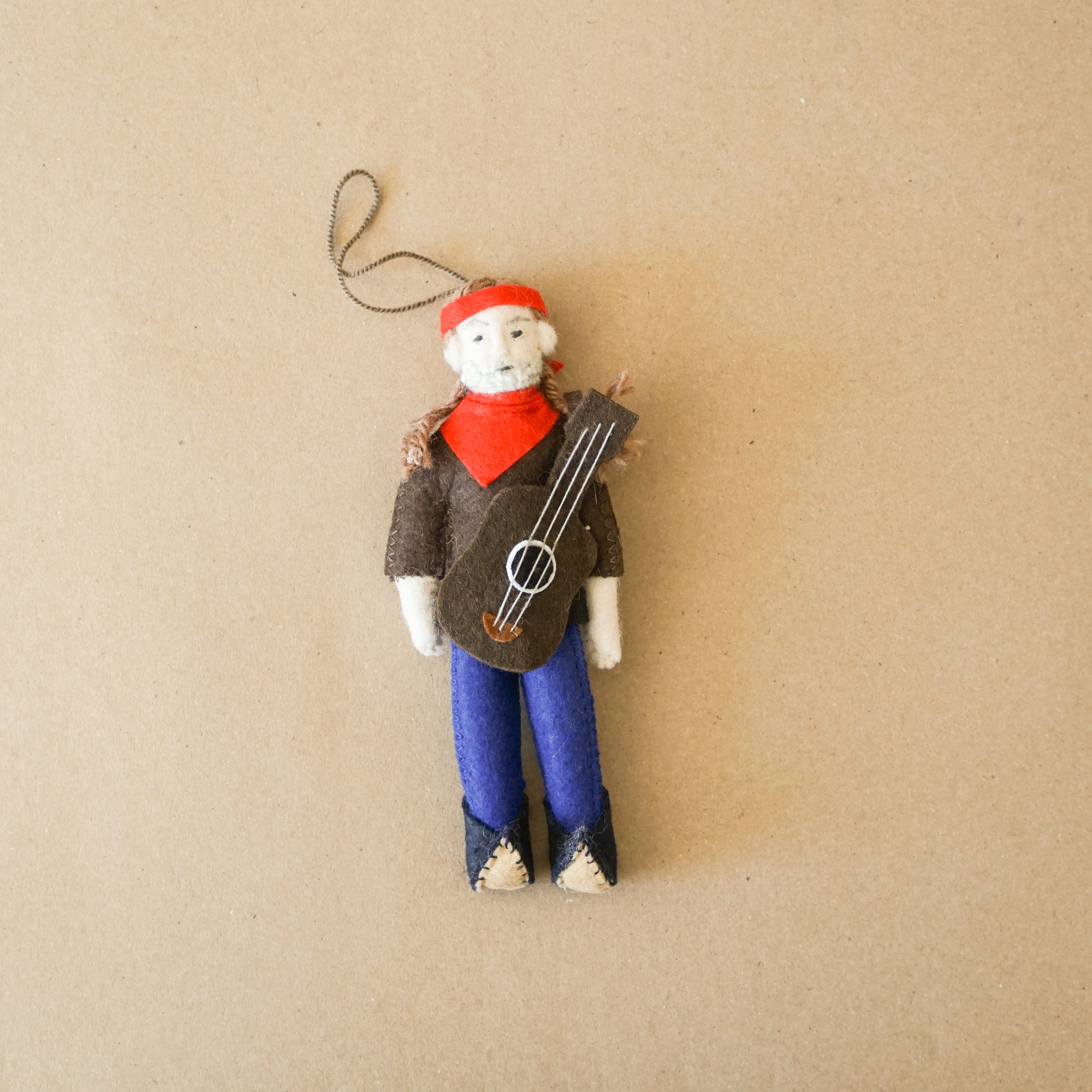 Silk Road Bazaar Decor Willie Nelson Ornament