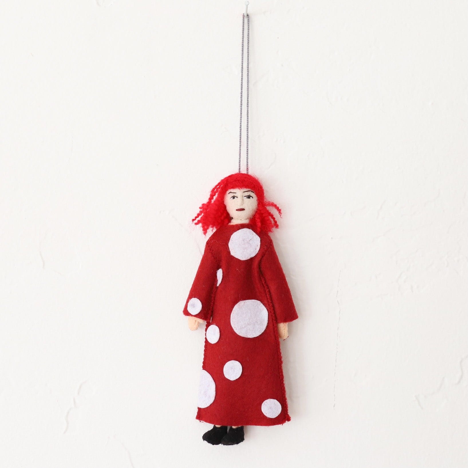 Silk Road Bazaar Decor Yayoi Kusama Felt Ornament