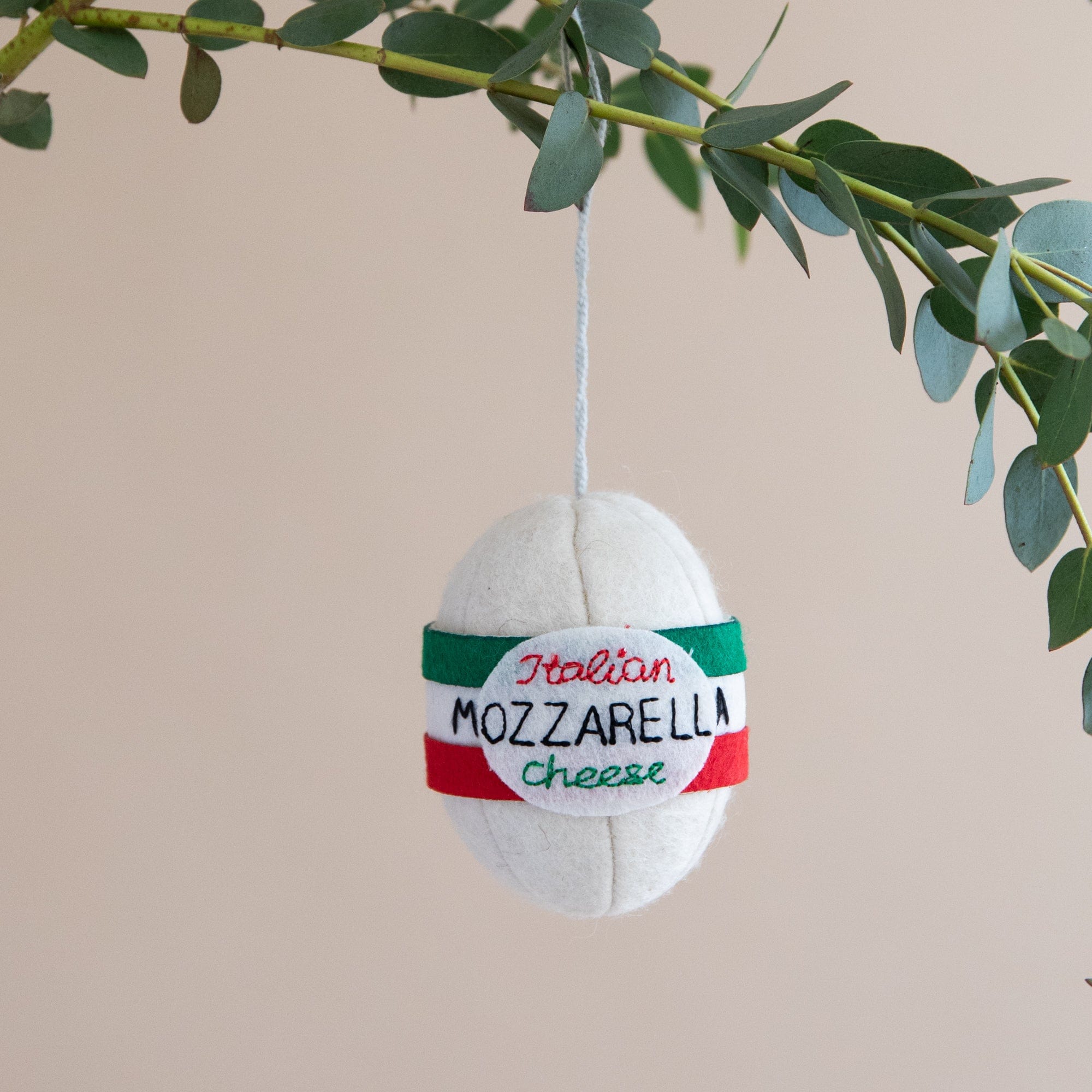 Silk Road Bazaar Seasonal Mozzarella Cheese Ornament
