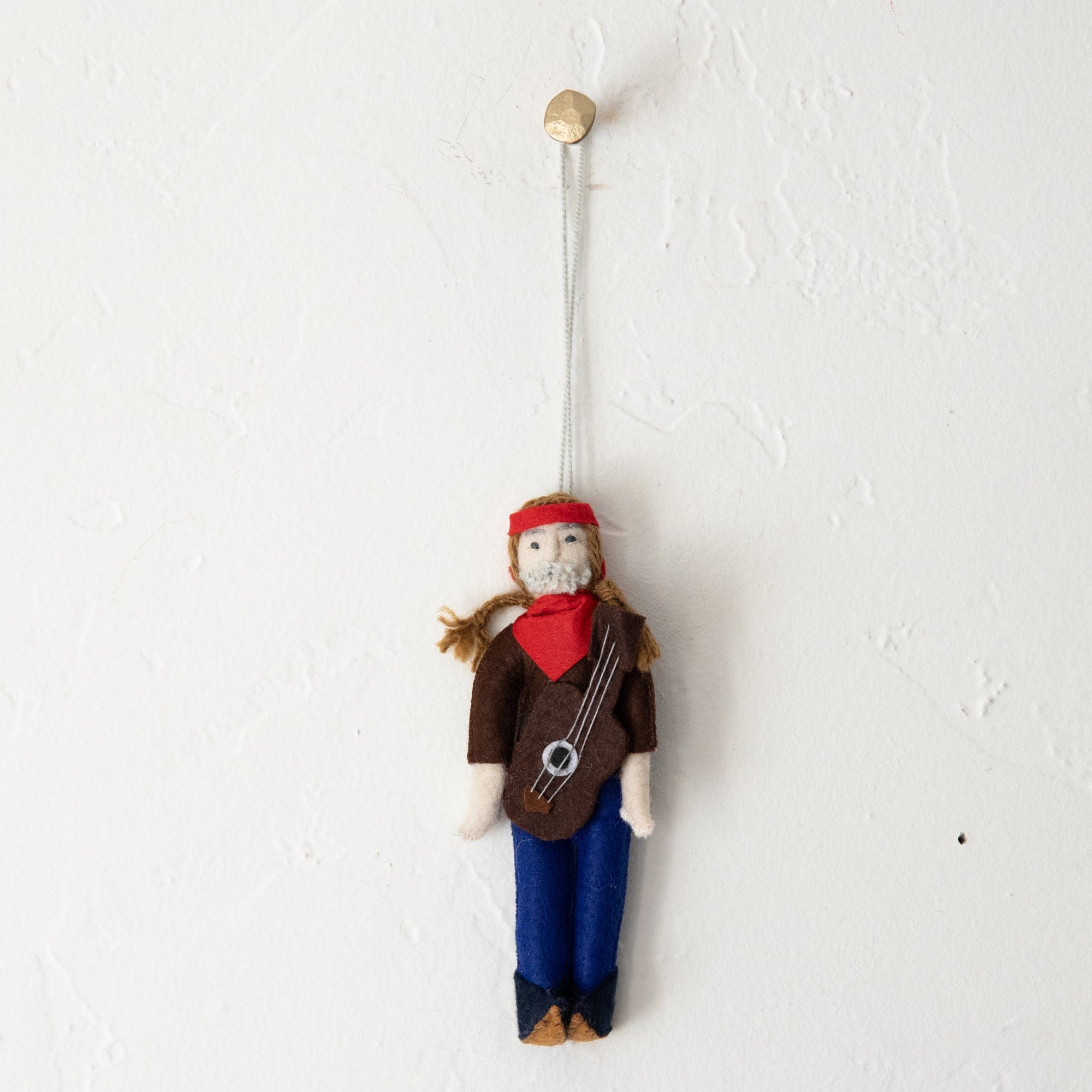 Silk Road Bazaar Seasonal Willie Nelson Ornament