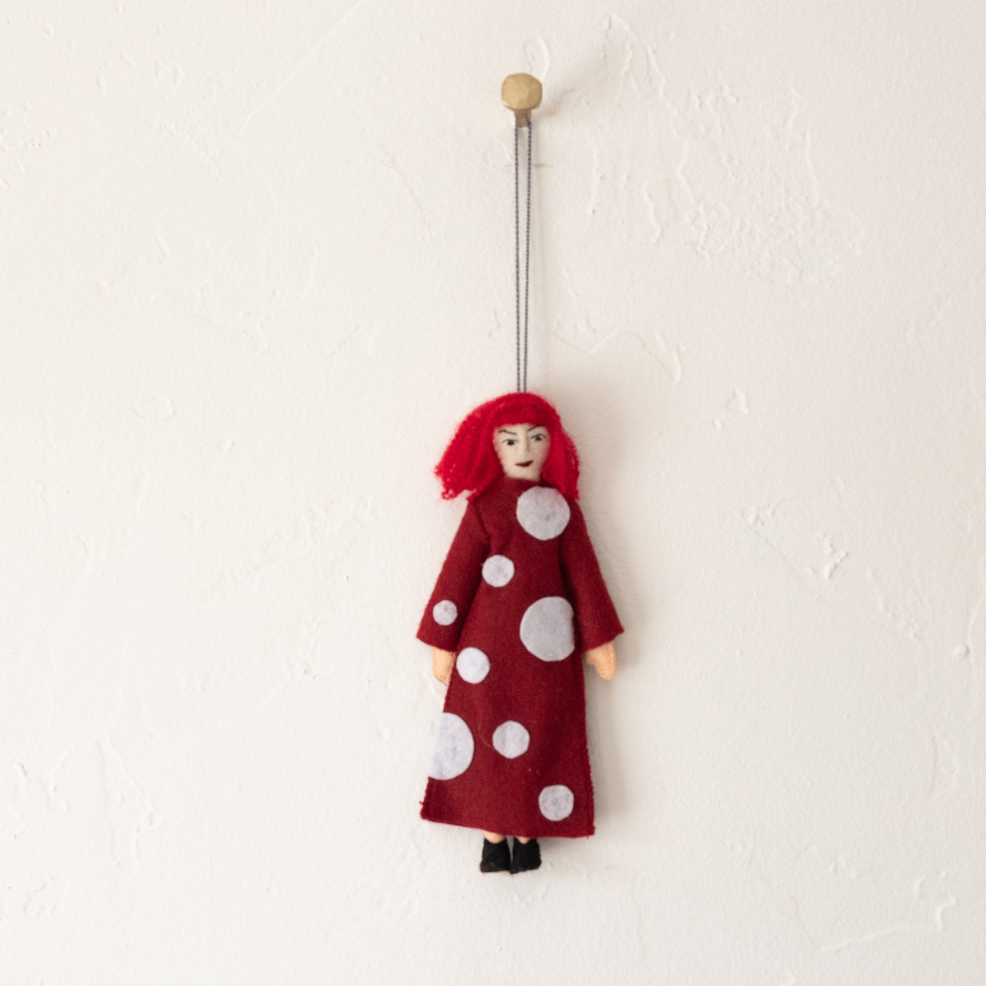 Silk Road Bazaar Seasonal Yayoi Kusama Felt Ornament