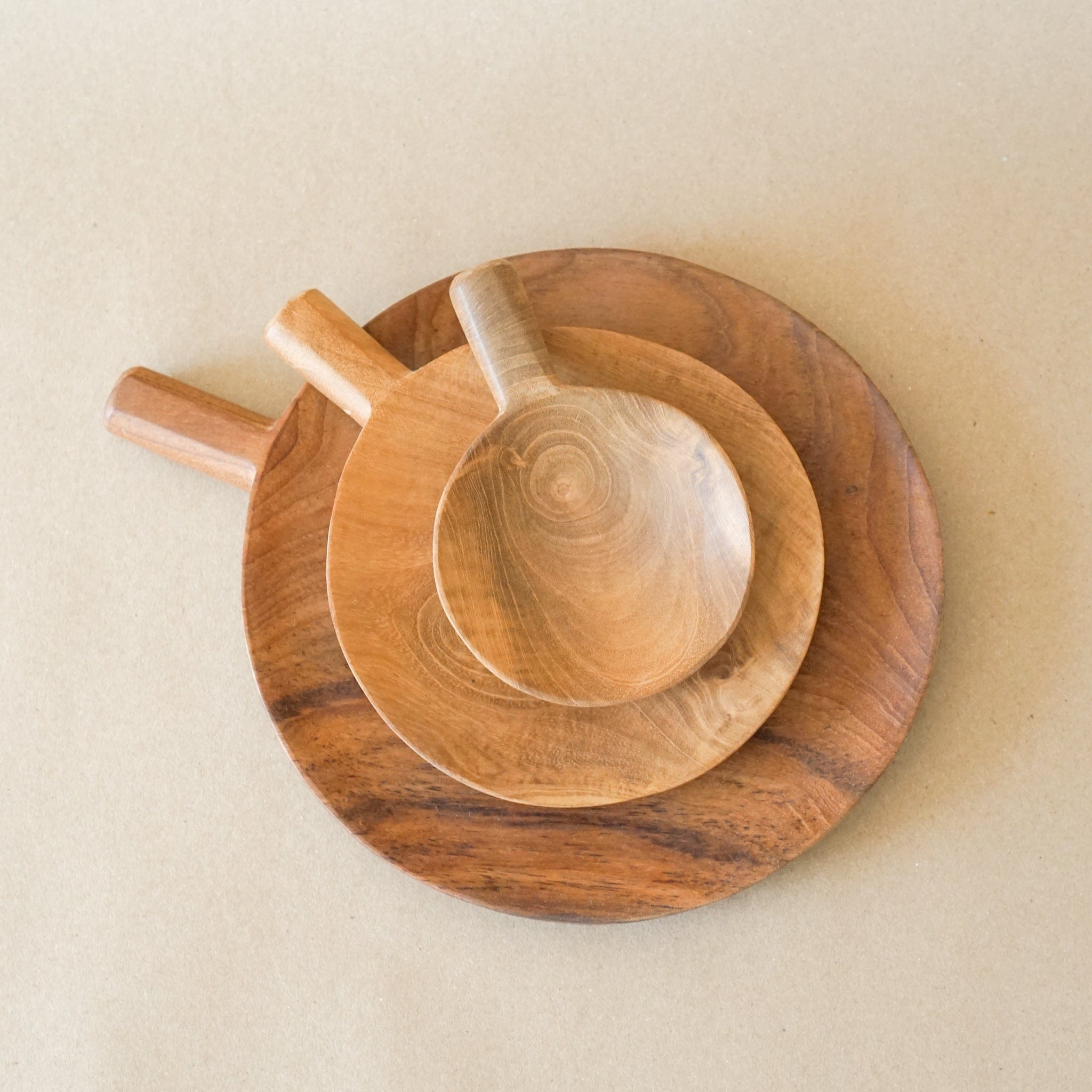 Sir/Madame Boards Teak Root Paddle Tray