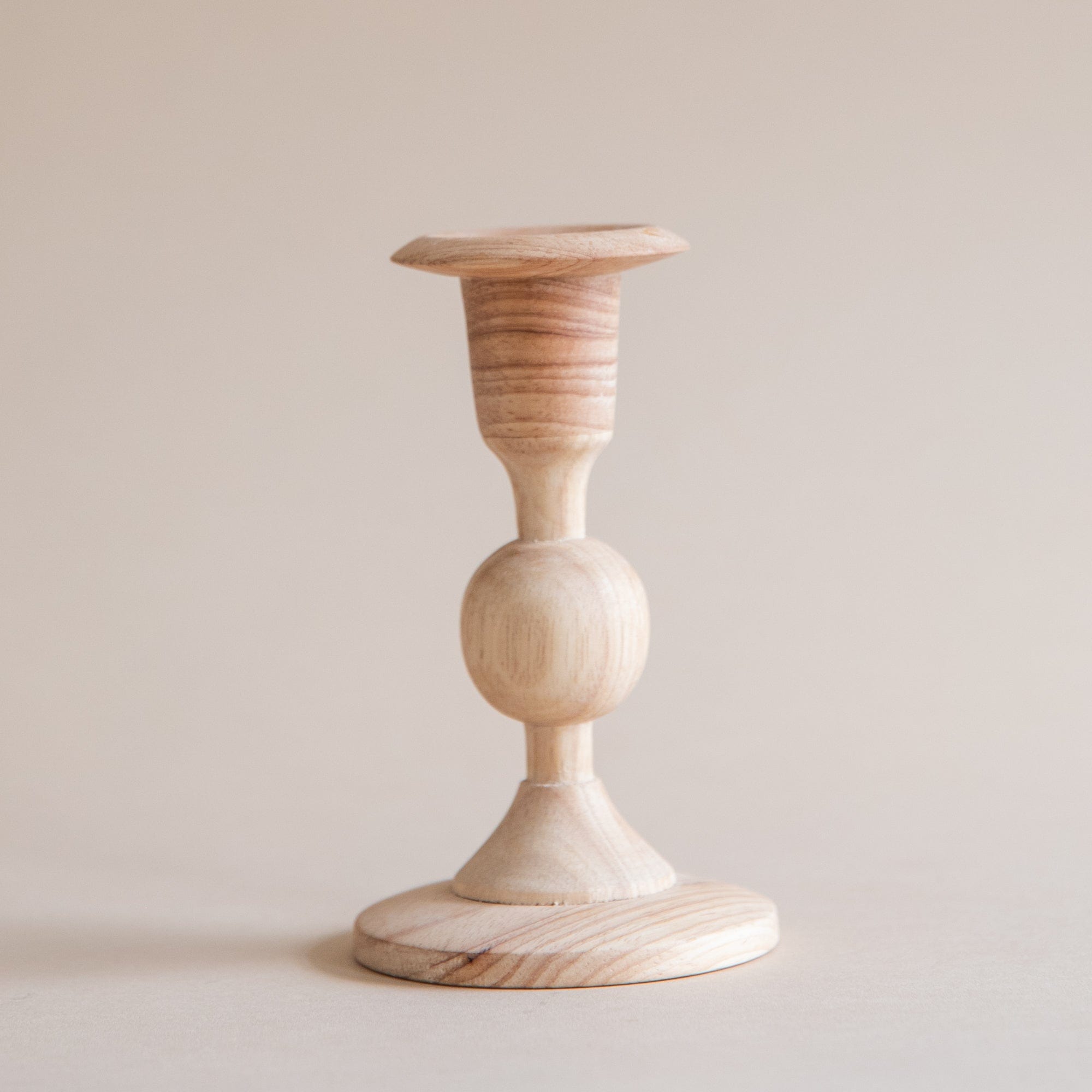 Sir/Madame Candle Holders Wood Taper Candle Holders