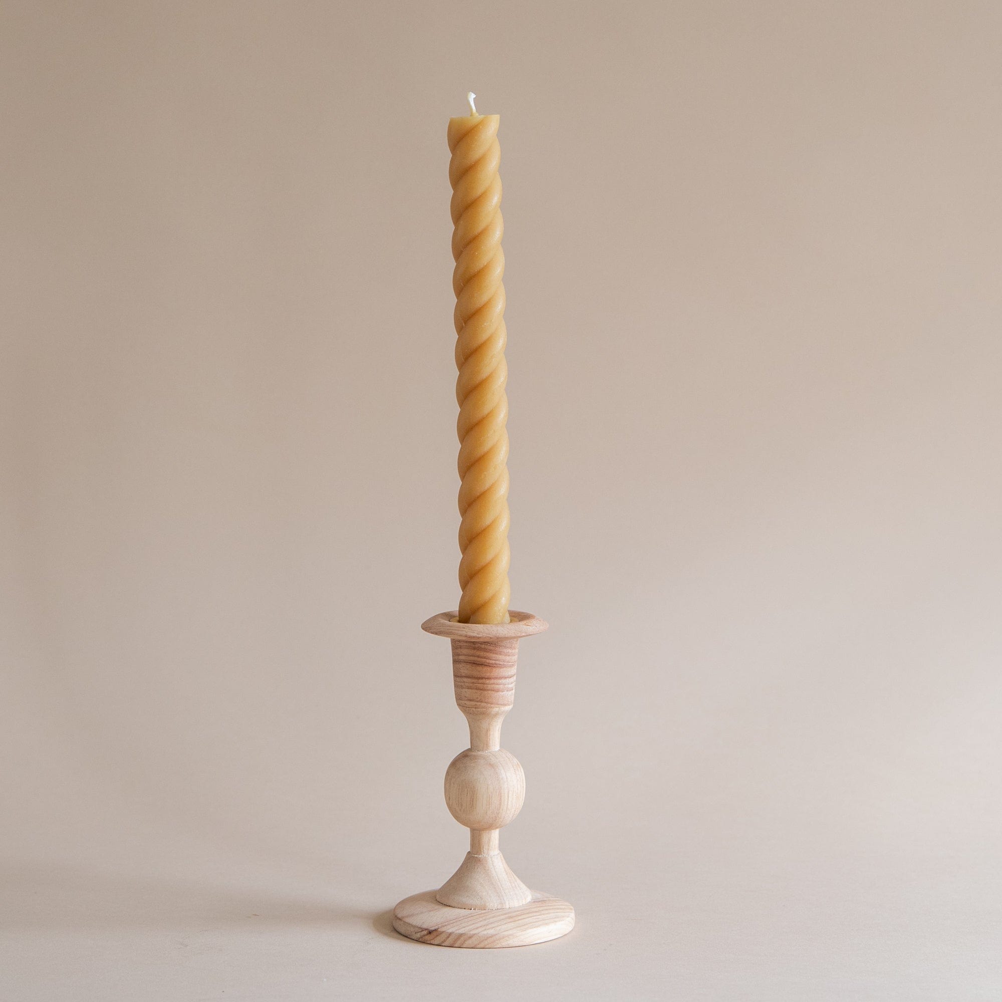 Sir/Madame Candle Holders Wood Taper Candle Holders