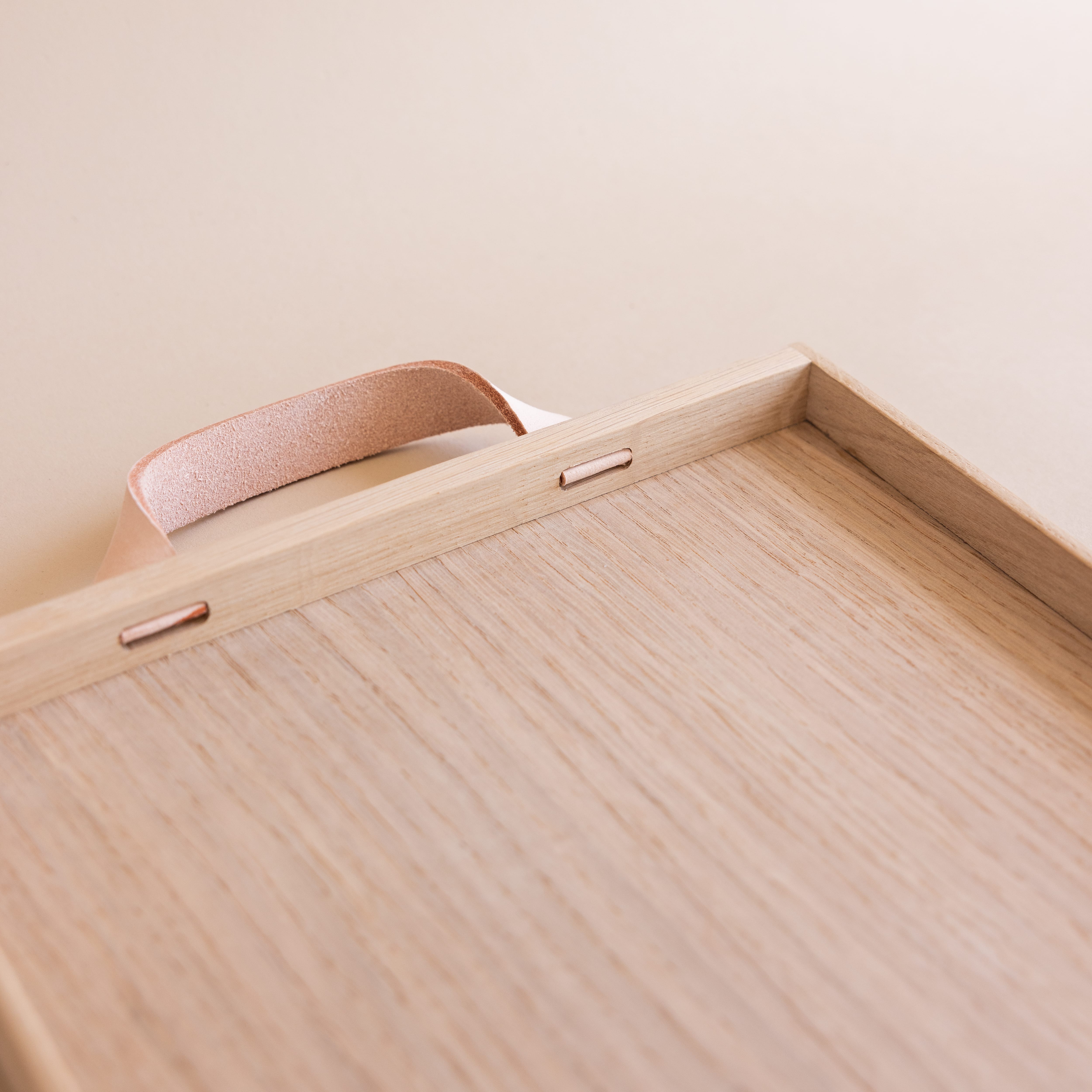 Skagerak Trays + Catchalls Norr Tray with Leather Handles