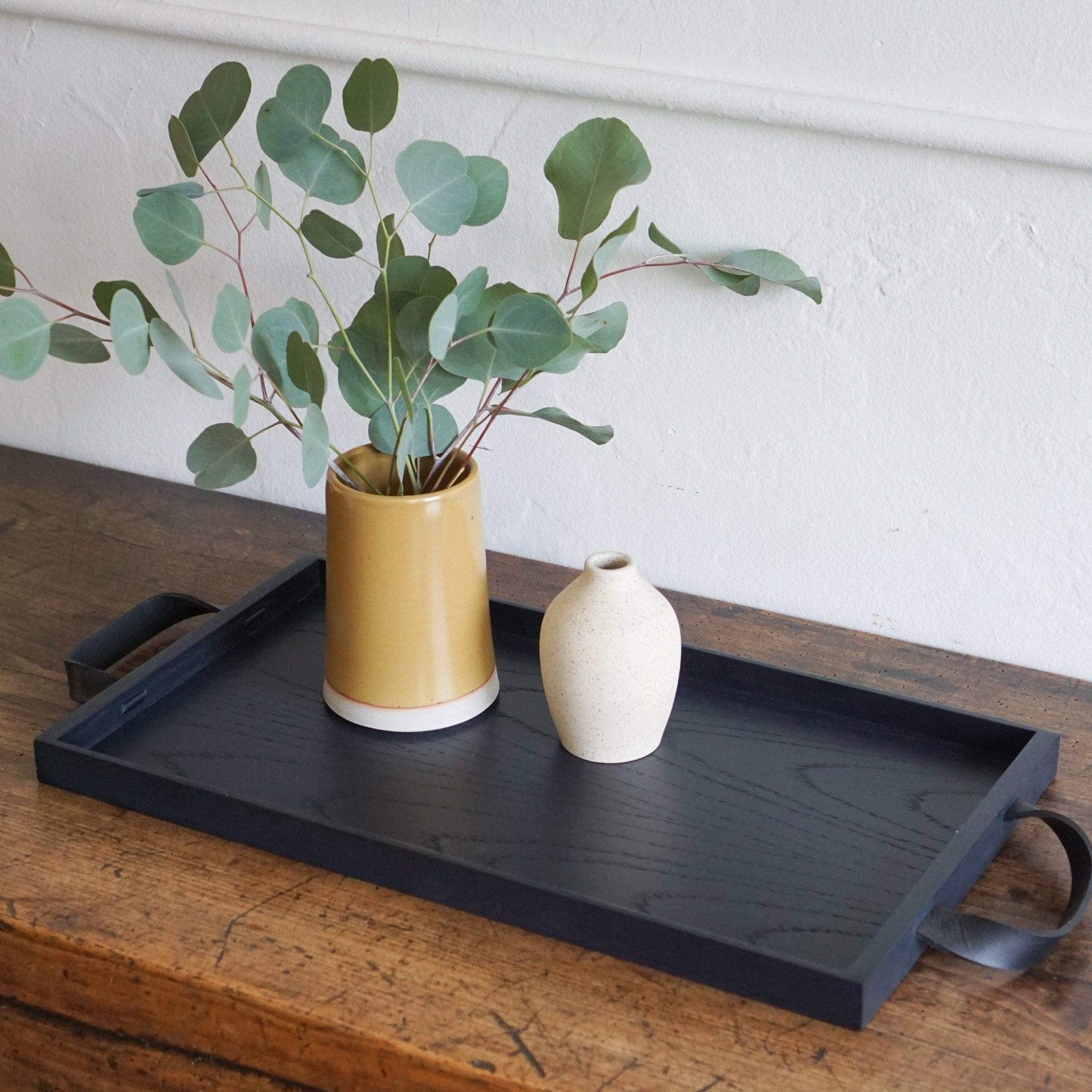 Skagerak Trays + Catchalls Norr Tray with Leather Handles