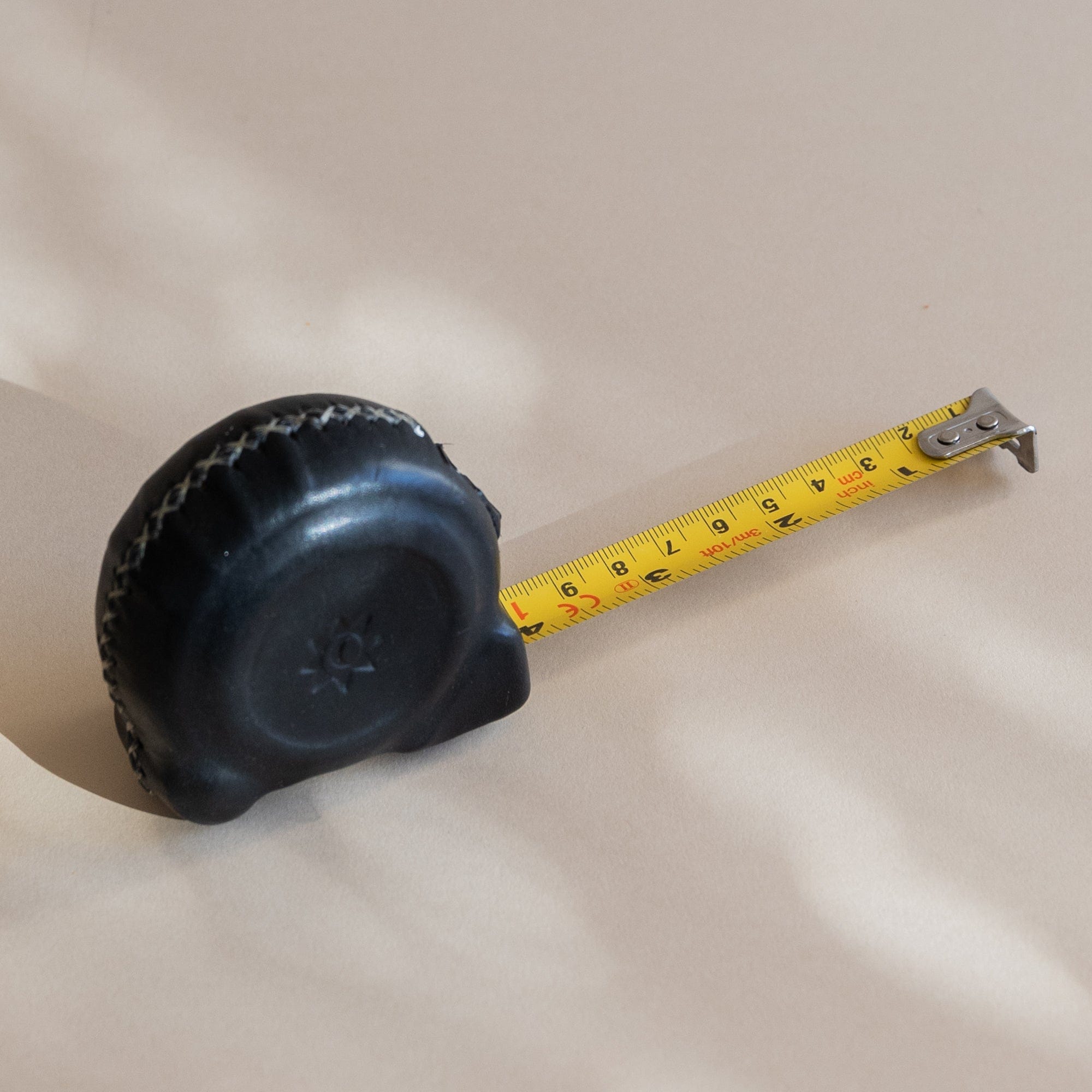 Sol & Luna Tools + Accessories Black Leather Wrapped Tape Measure