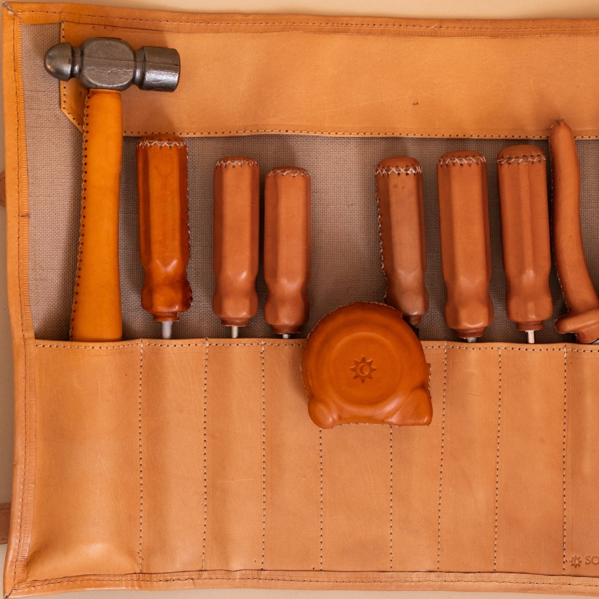 Sol & Luna Tools + Accessories Leather Wrapped Tool Set
