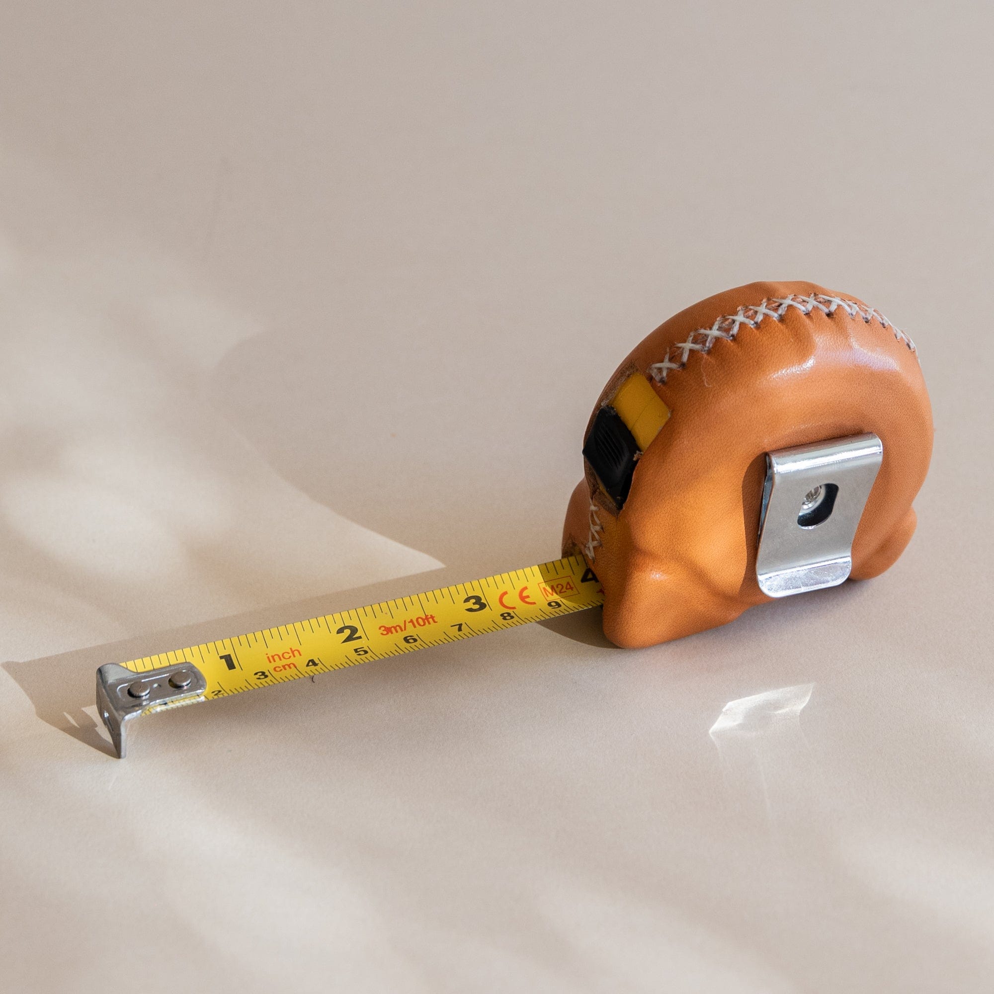 Sol & Luna Tools + Accessories Natural Leather Wrapped Tape Measure