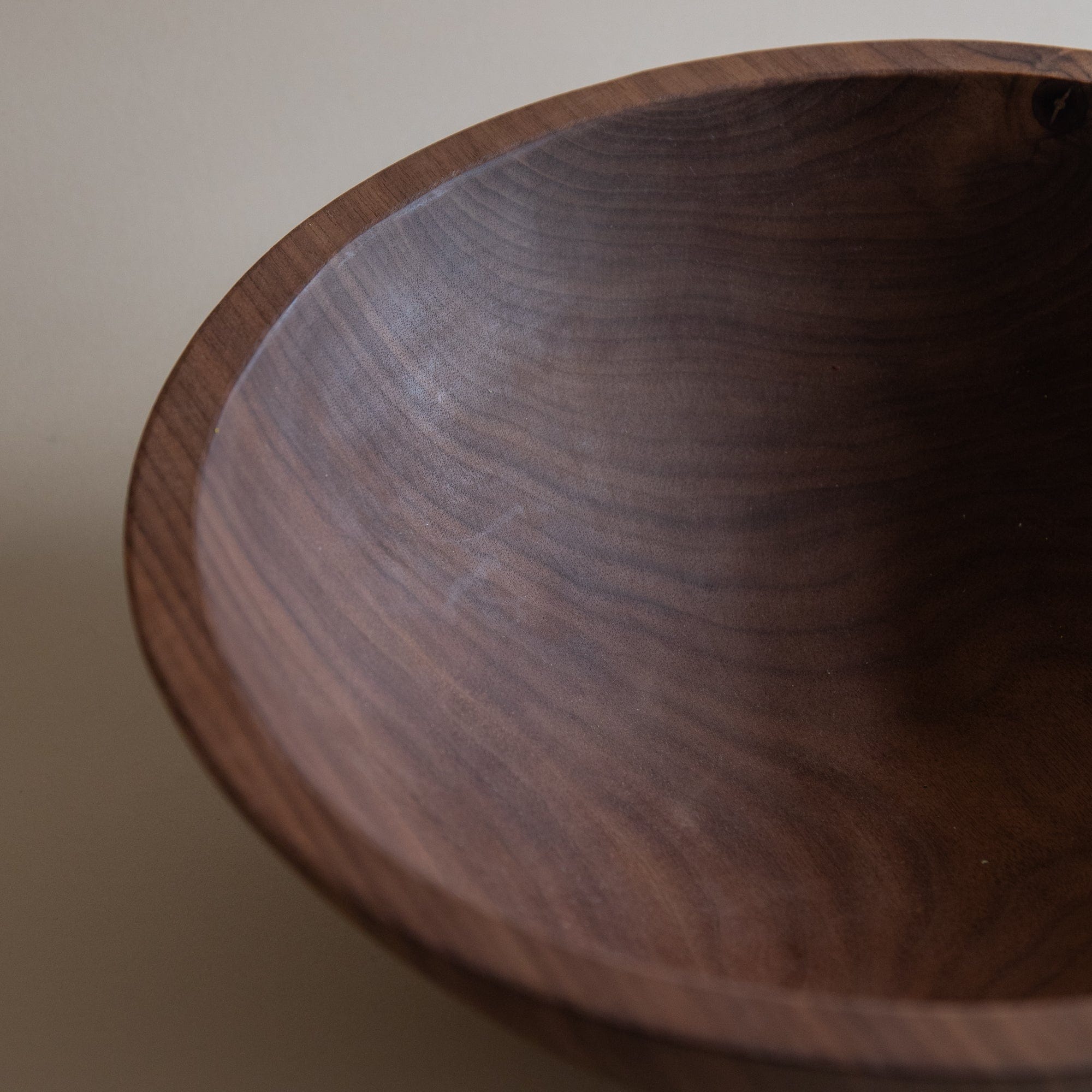 Spencer Peterman Serveware 13" Wooden Salad Bowl in Black Walnut