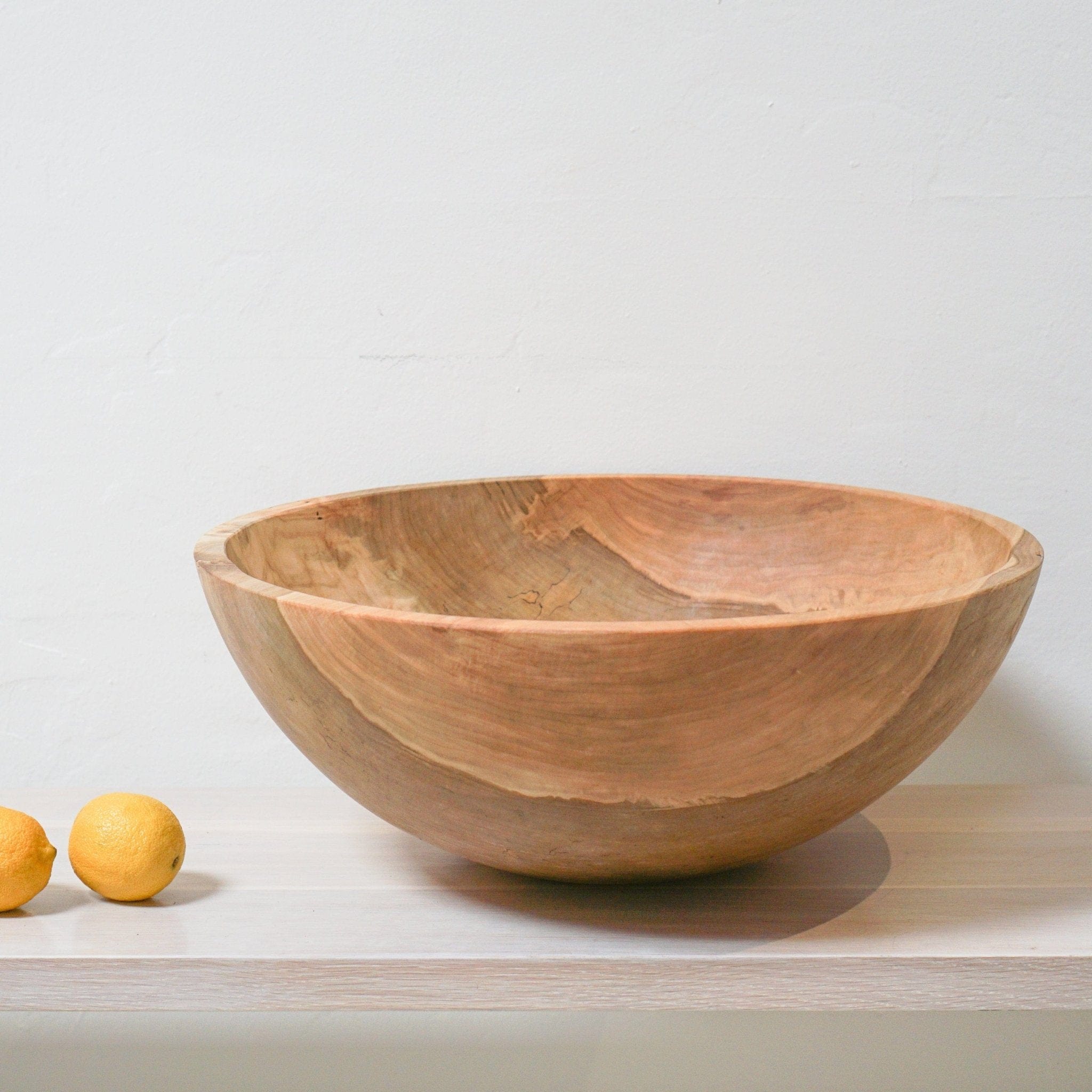 Spencer Peterman Serveware 21" Wooden Salad Bowl in Spalted Maple