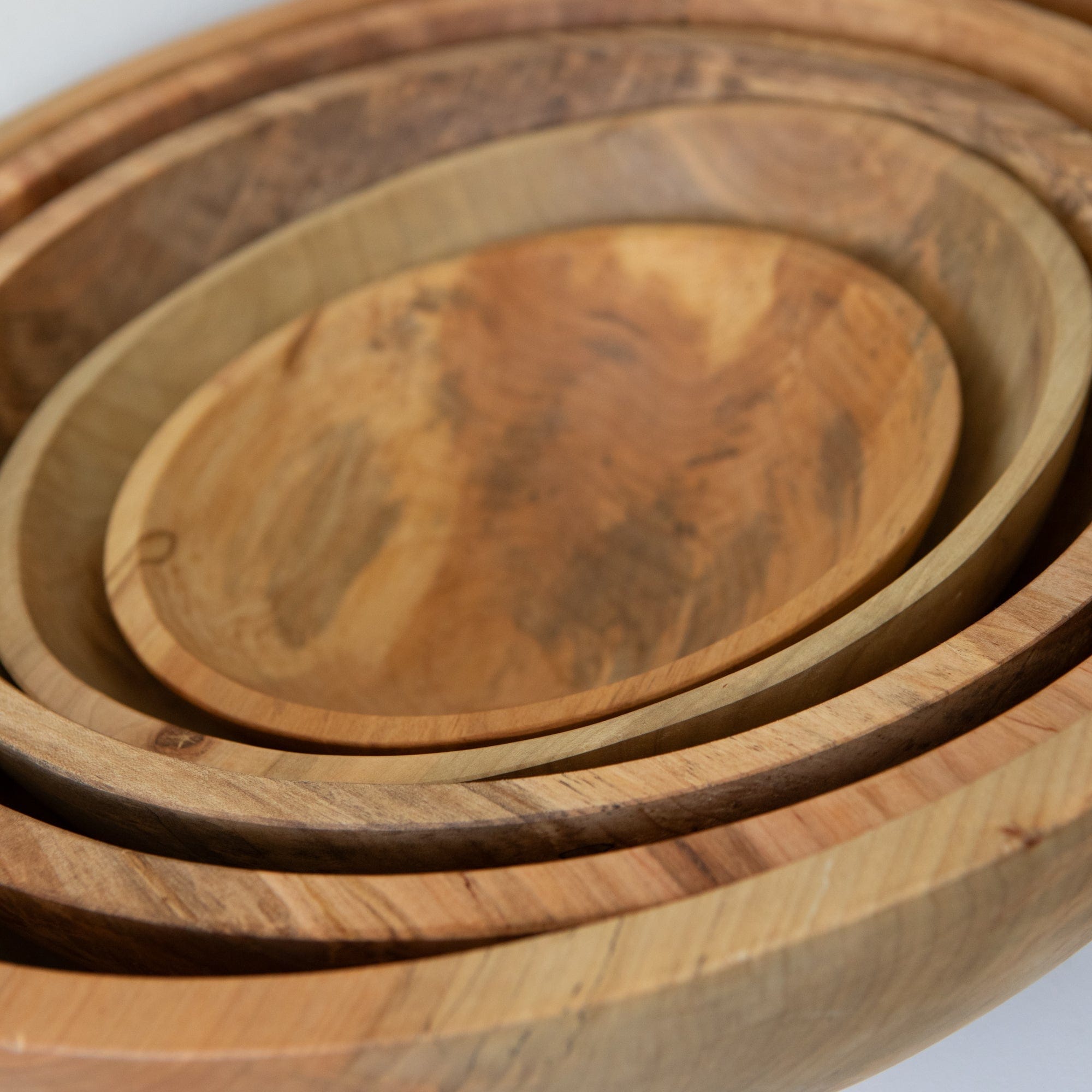 Spencer Peterman Serveware Wooden Salad Bowl in Spalted Maple