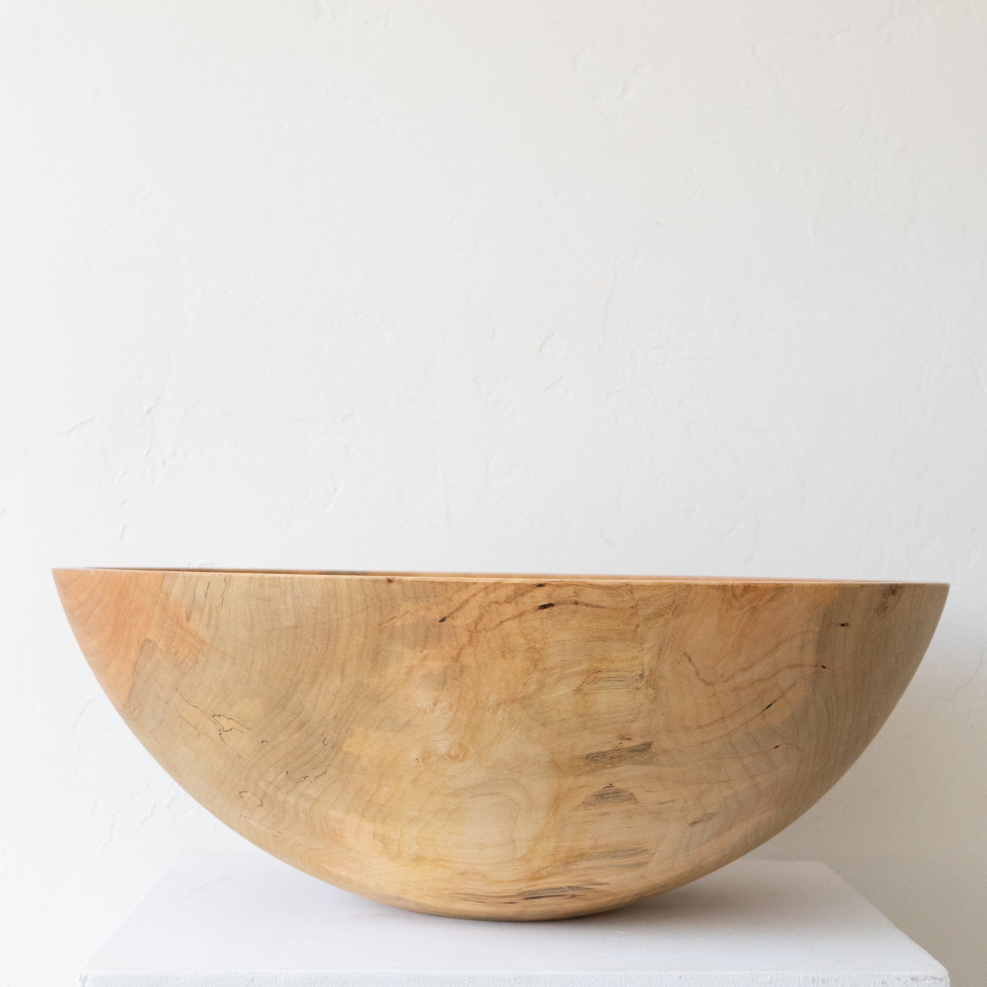 Spencer Peterman Serveware Wooden Salad Bowl in Spalted Maple