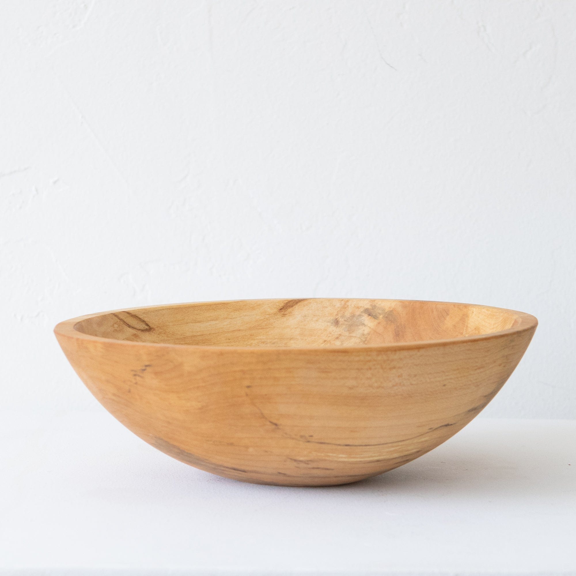 Spencer Peterman Serveware Wooden Salad Bowl in Spalted Maple