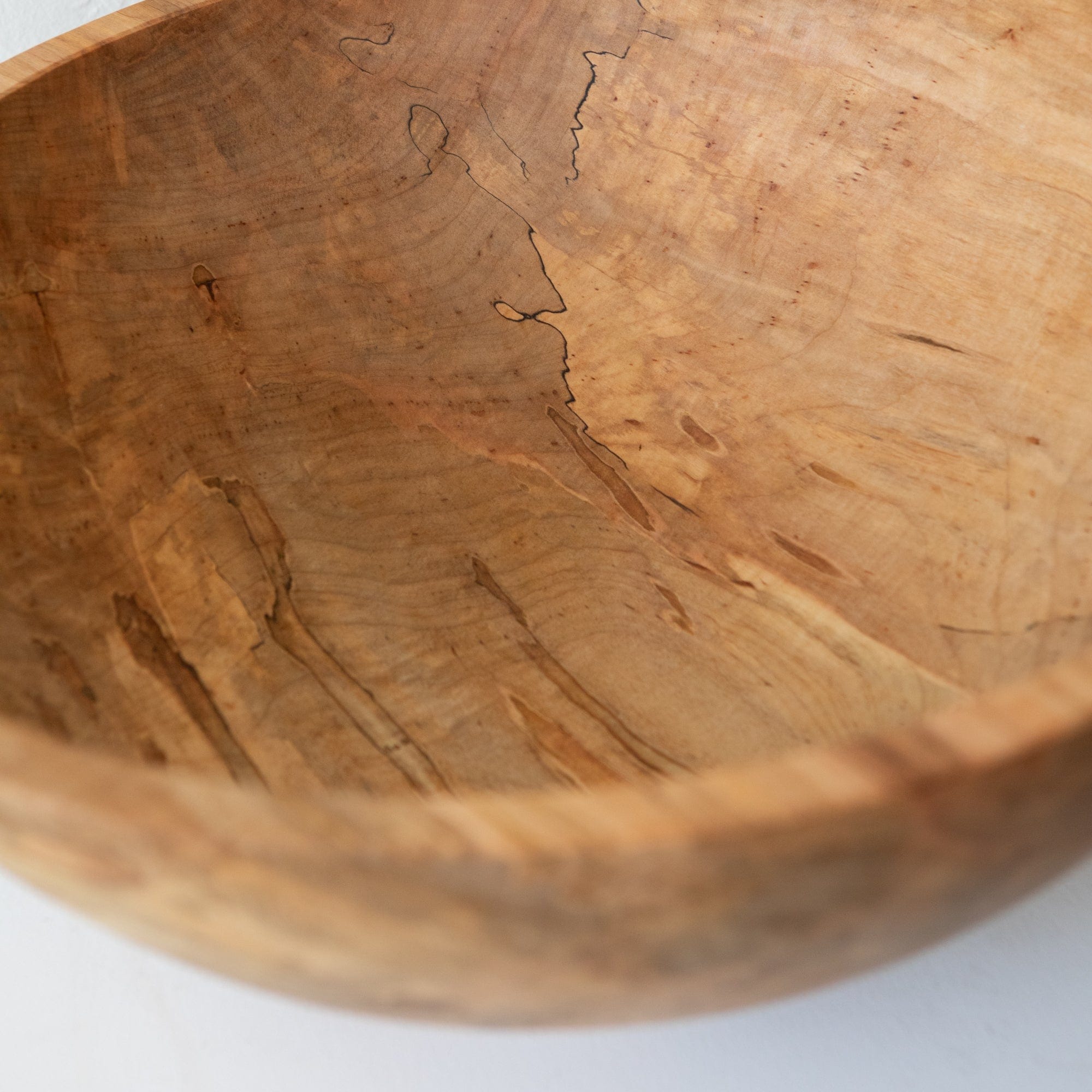 Spencer Peterman Serveware Wooden Salad Bowl in Spalted Maple