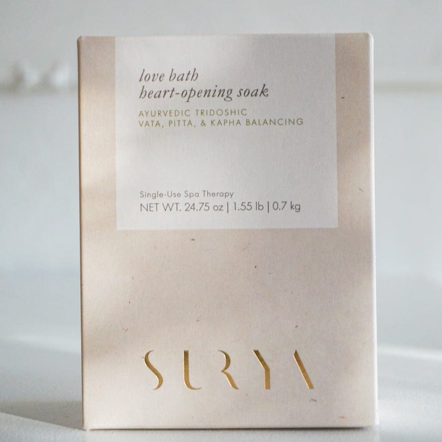 Surya Bath + Body Love Bath, Heart Opening Soak by Surya