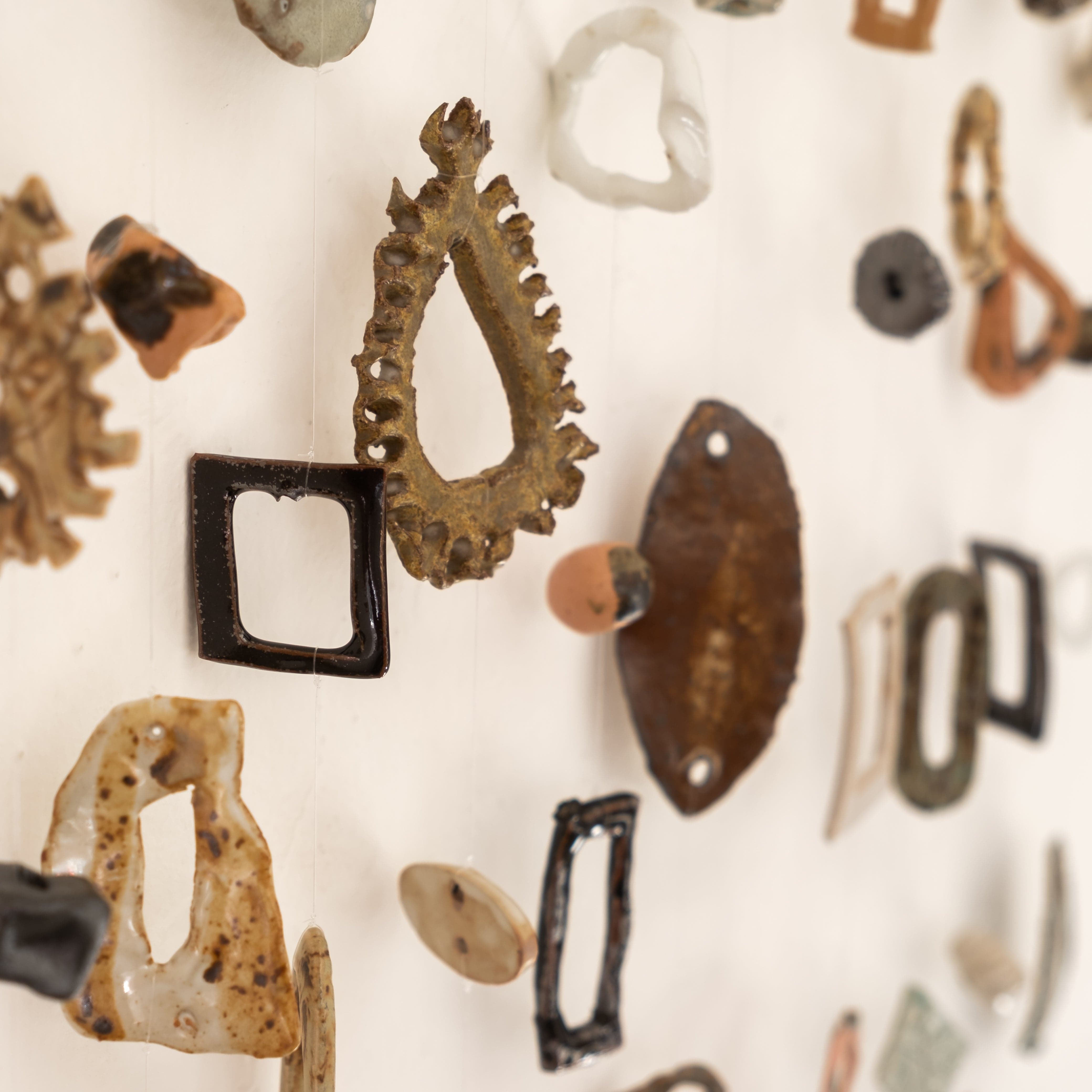 Suzanne Shamlian Objects Ceramic Wall Hanging