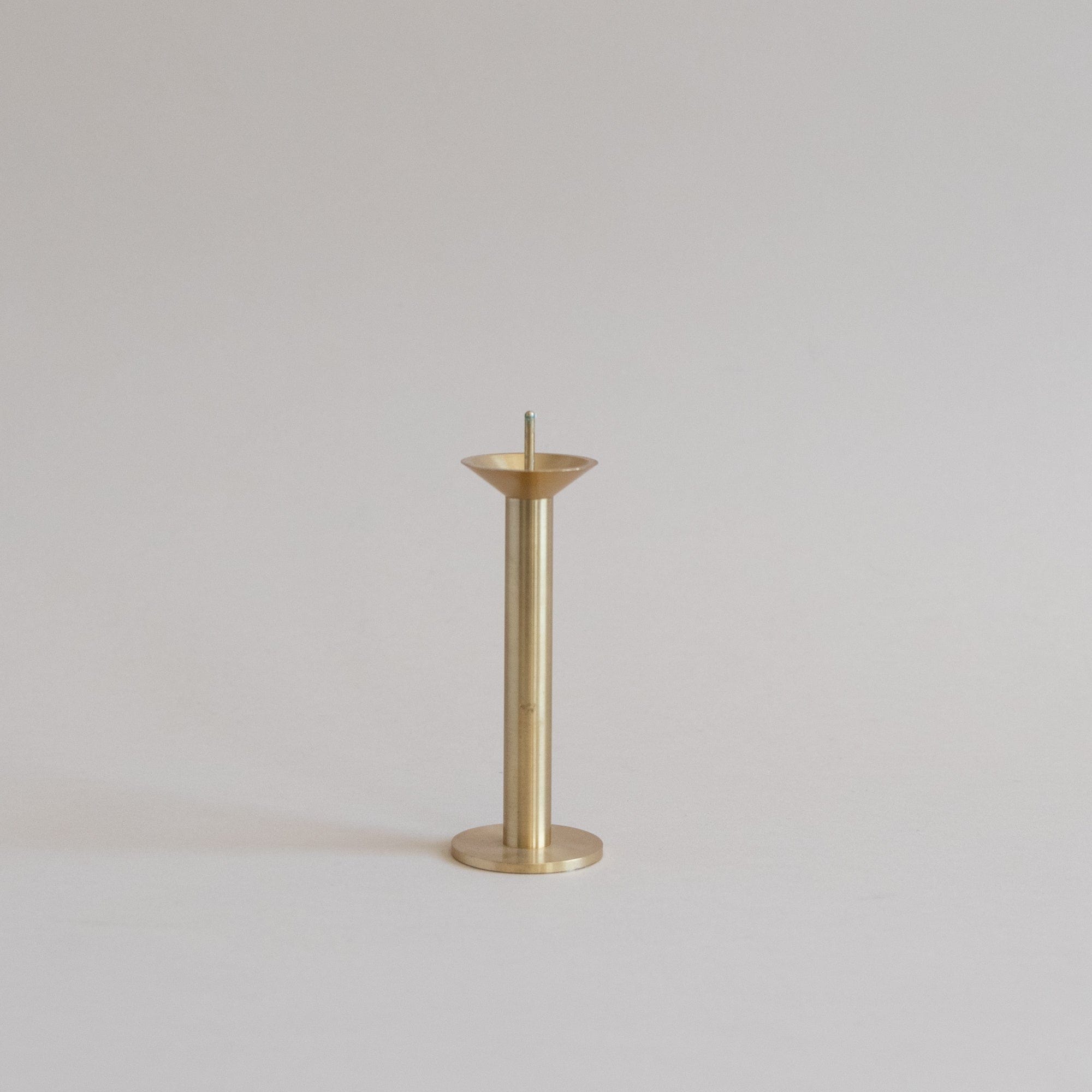 Takazawa Candle Holders Small Candle Holders in Brass