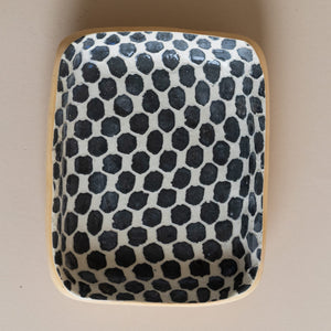 Snack Plate by Terrafirma - Black